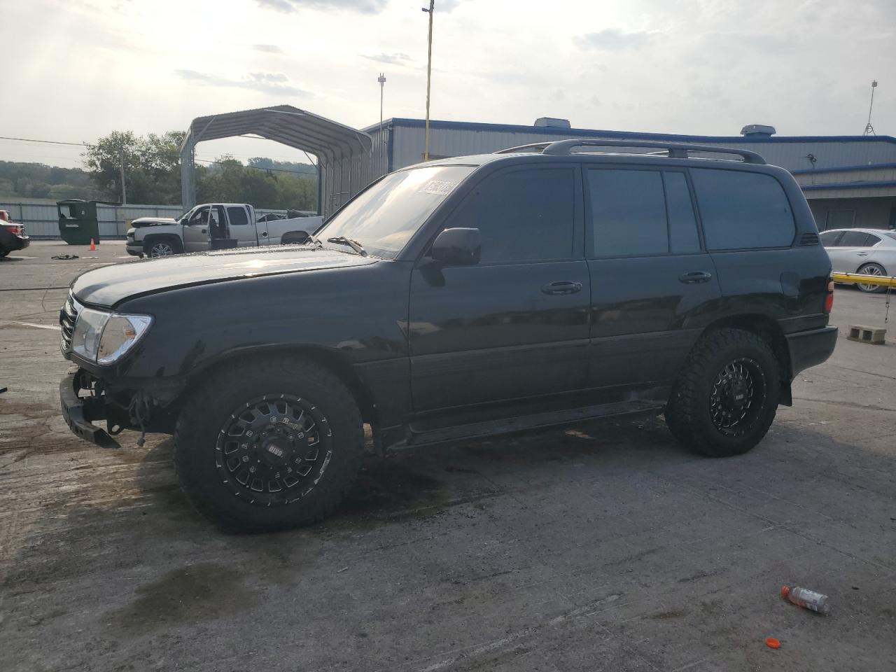 1998 Toyota Land Cruiser Black vin: JT3HT05J8W0015080