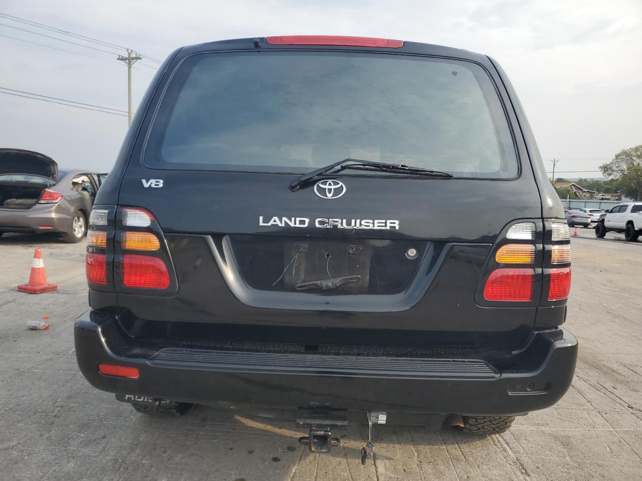 1998 Toyota Land Cruiser Black vin: JT3HT05J8W0015080