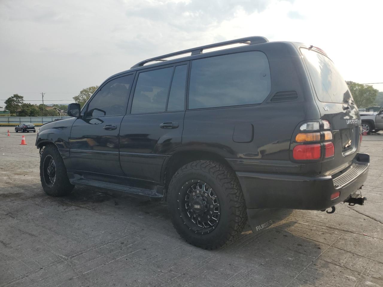 1998 Toyota Land Cruiser Black vin: JT3HT05J8W0015080