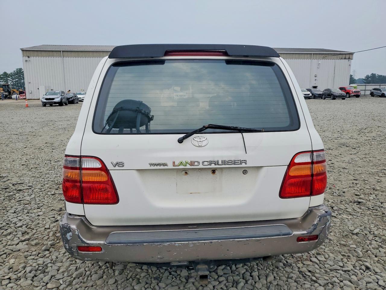 1999 Toyota Land Cruiser White vin: JT3HT05J8X0035654
