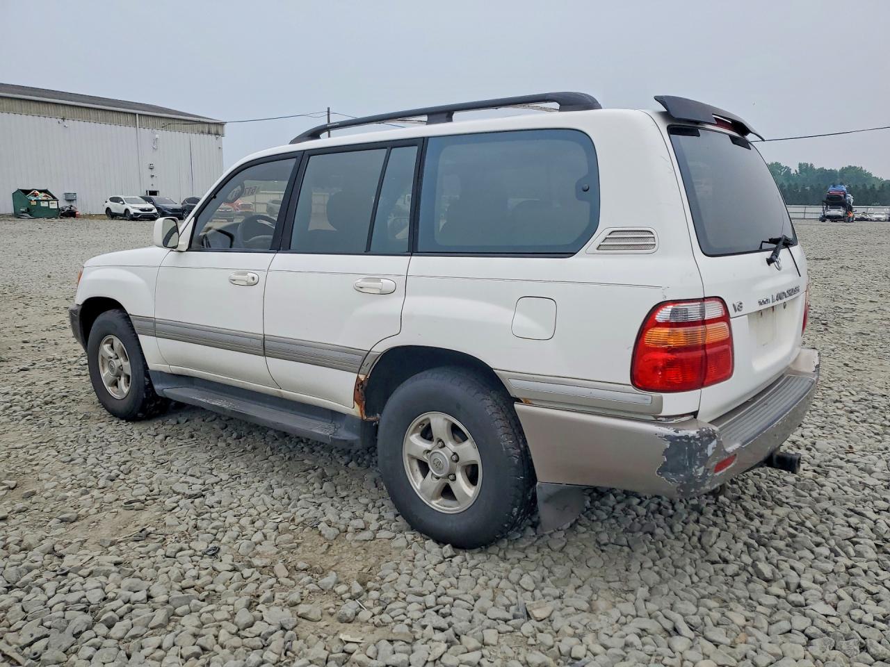 1999 Toyota Land Cruiser White vin: JT3HT05J8X0035654