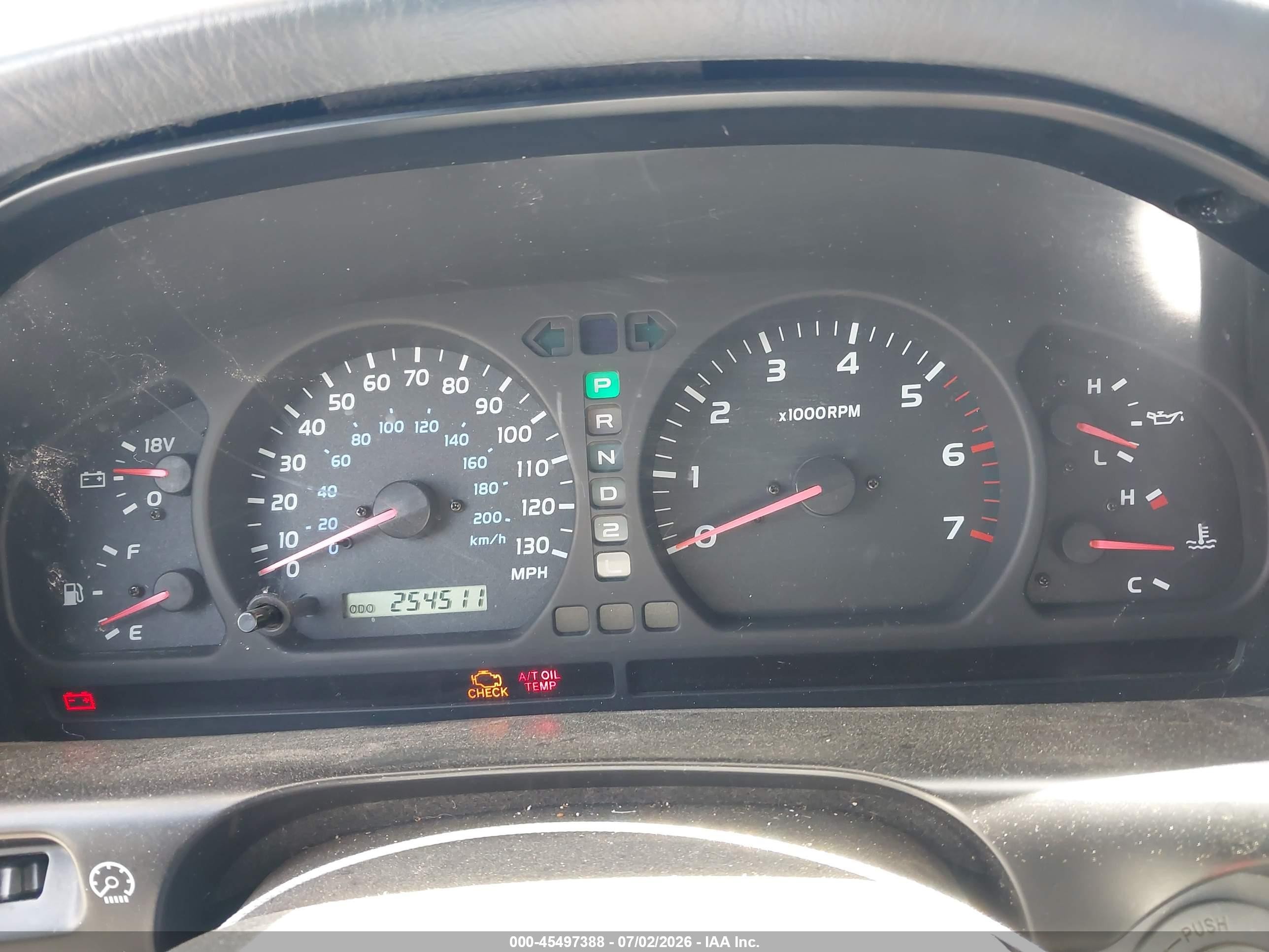 2000 Toyota Land Cruiser   Black vin: JT3HT05J8Y0105431