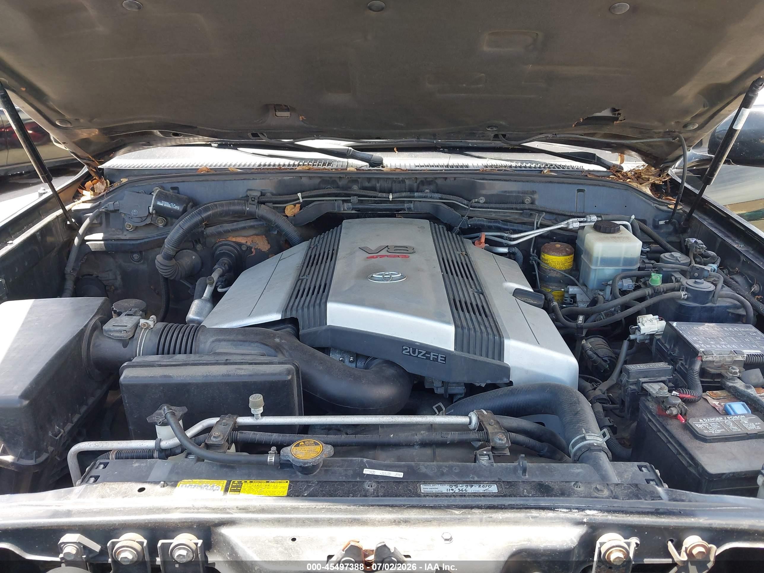 2000 Toyota Land Cruiser   Black vin: JT3HT05J8Y0105431