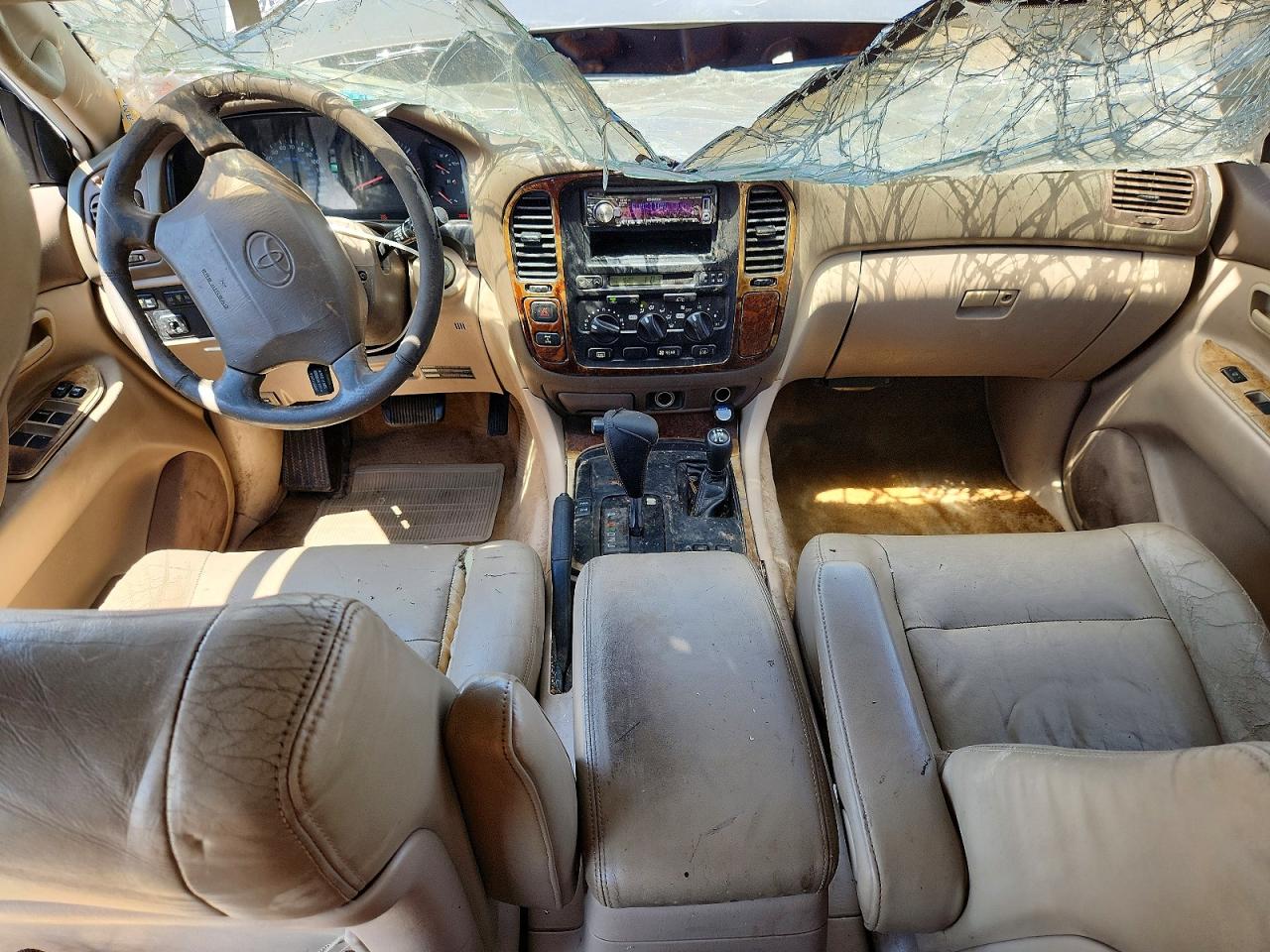 2000 Toyota Land Cruiser Base Gray vin: JT3HT05J9Y0098747