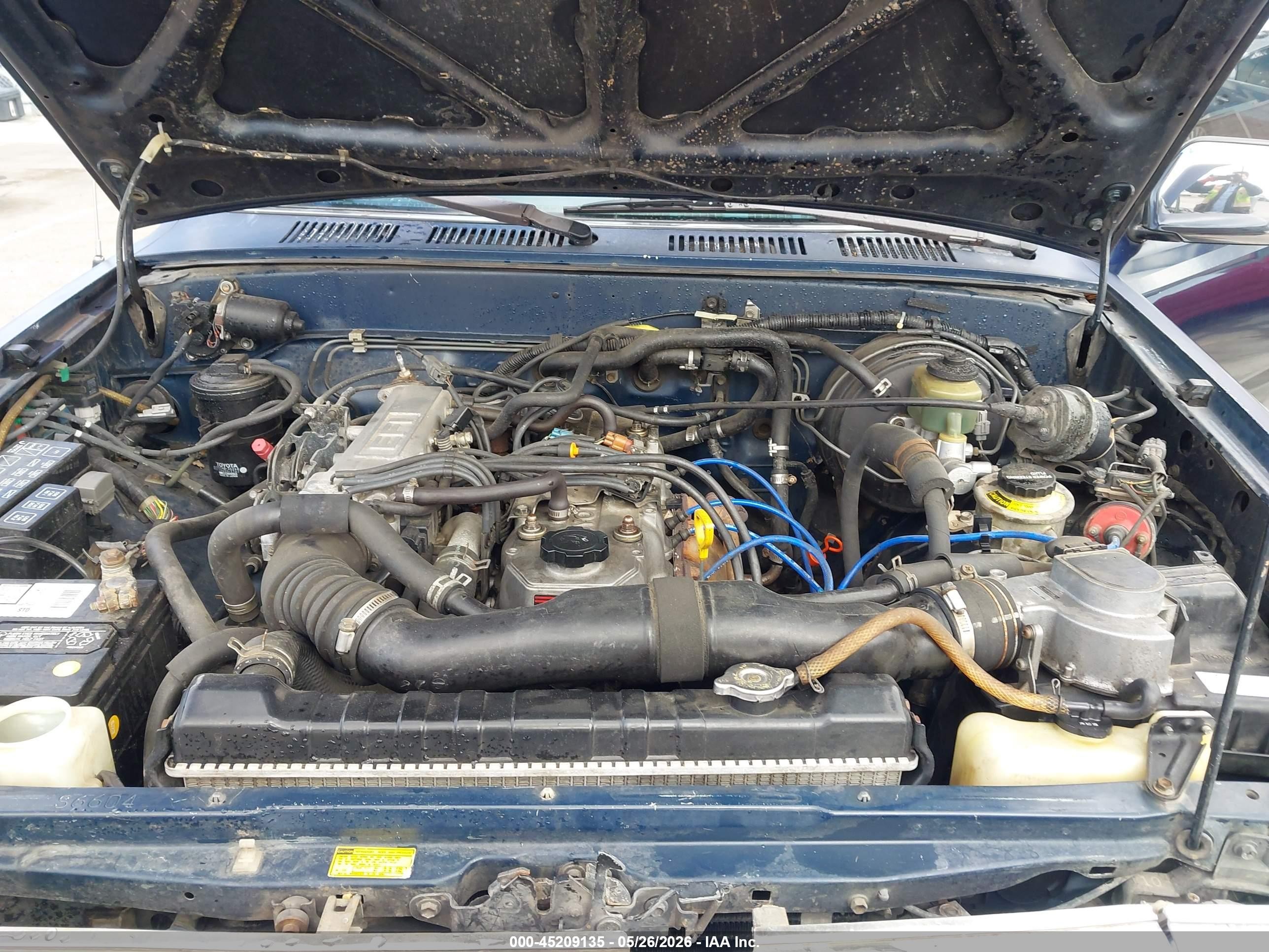 1992 Toyota 4runner Rn37 Синий vin: JT3RN37W1N0010102
