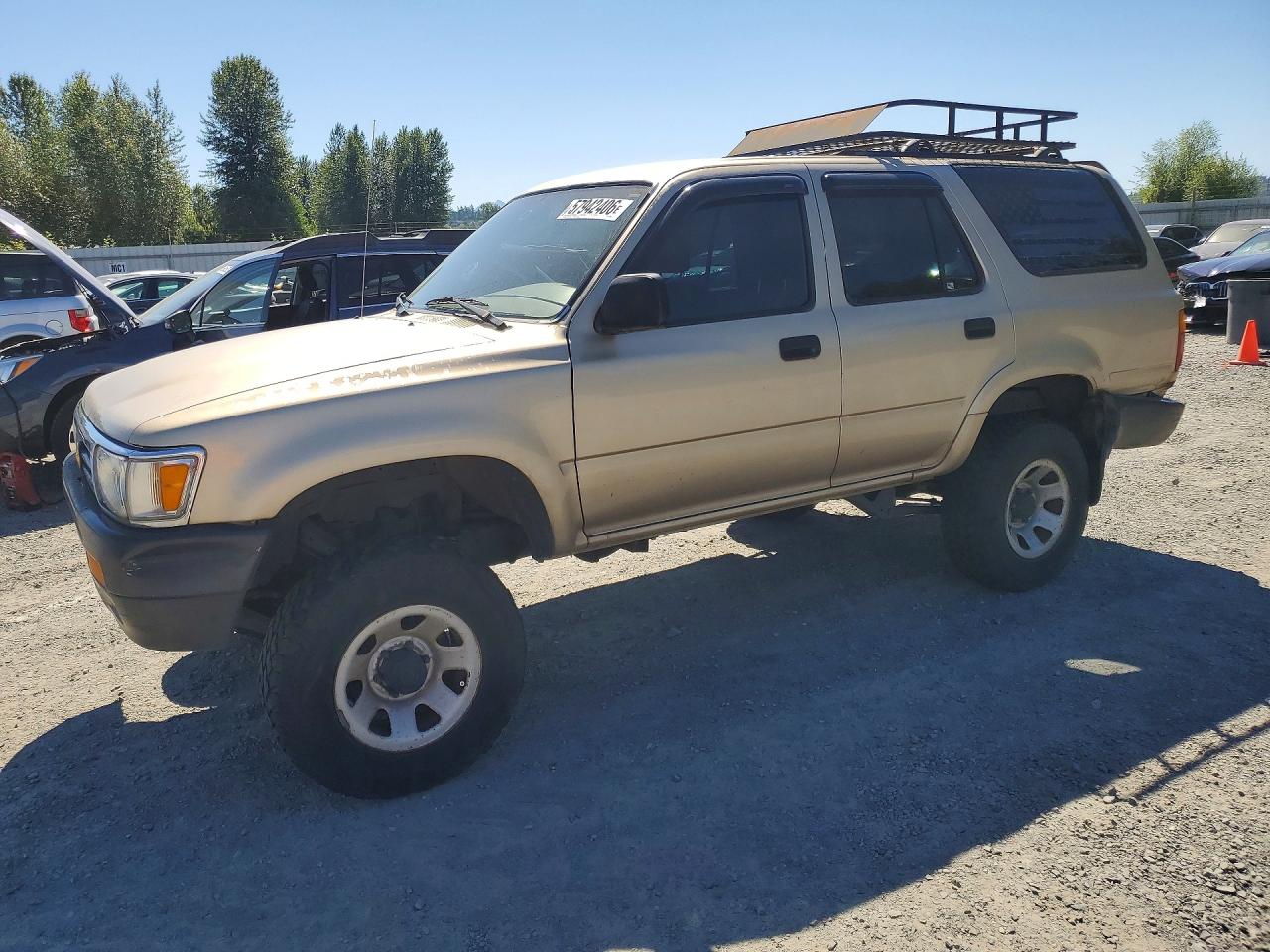 1995 Toyota 4runner Sr5 Tan vin: JT3RN37W7S0015803