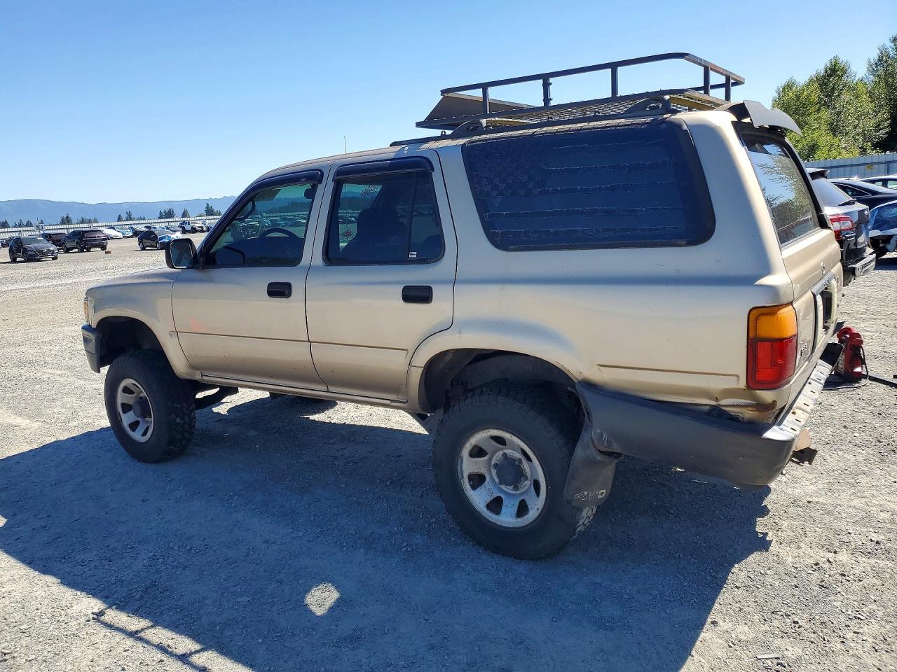 1995 Toyota 4runner Sr5 Tan vin: JT3RN37W7S0015803