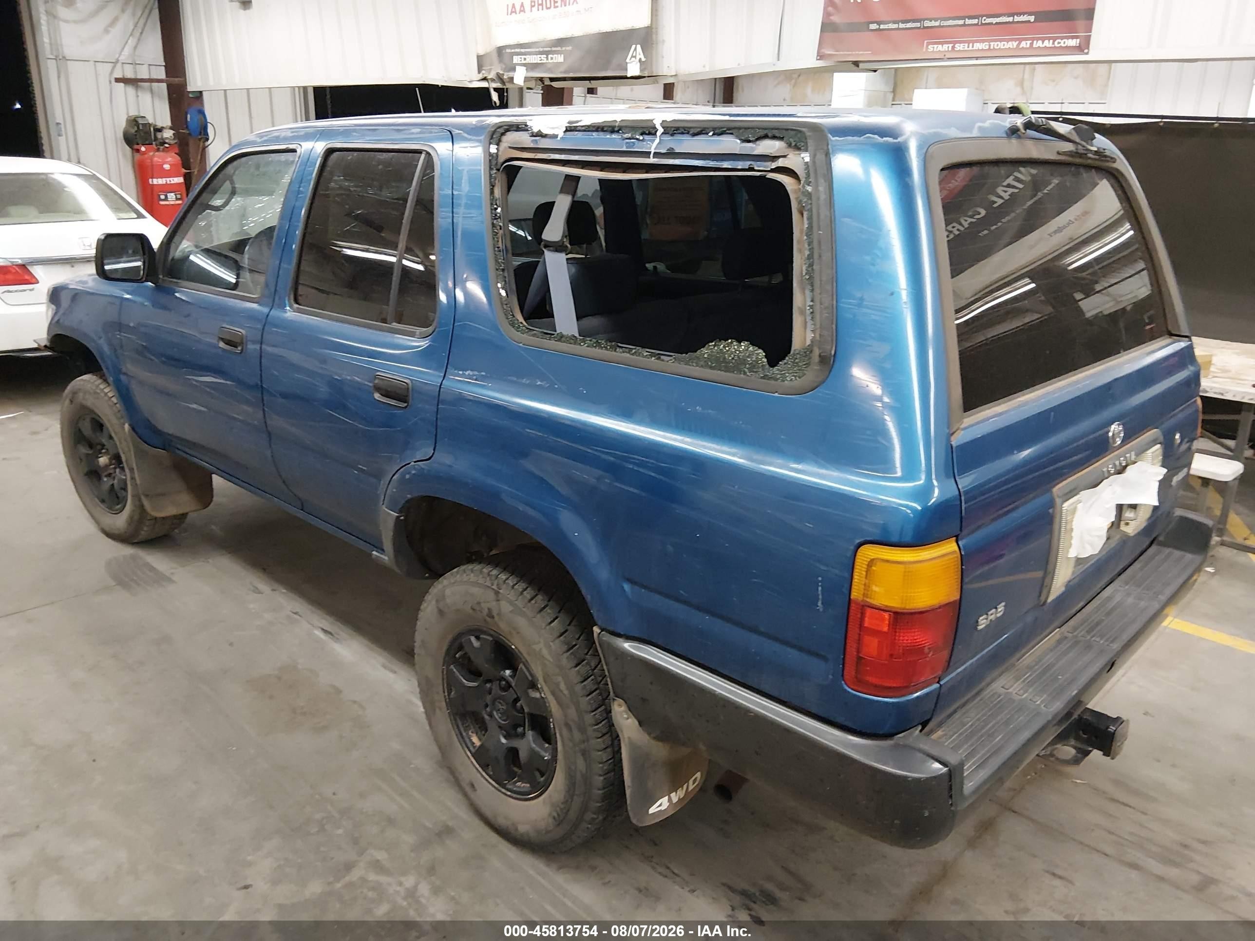 1992 Toyota 4runner Rn37 Blue vin: JT3RN37W9N6000284