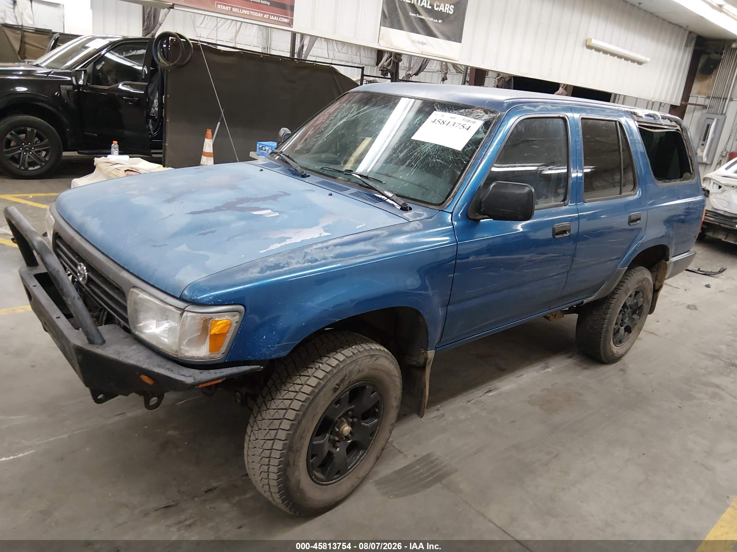 1992 Toyota 4runner Rn37 Blue vin: JT3RN37W9N6000284