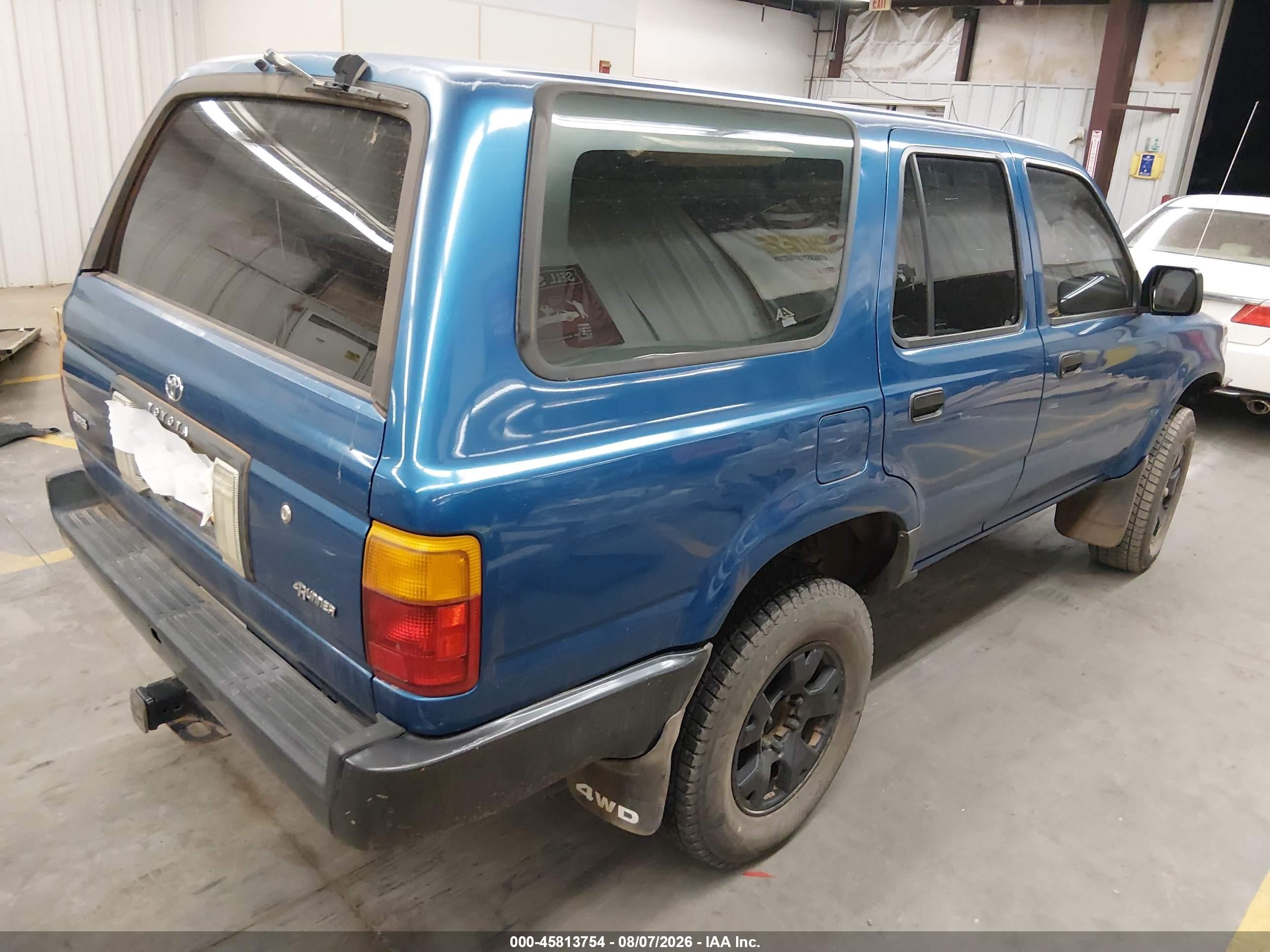 1992 Toyota 4runner Rn37 Blue vin: JT3RN37W9N6000284