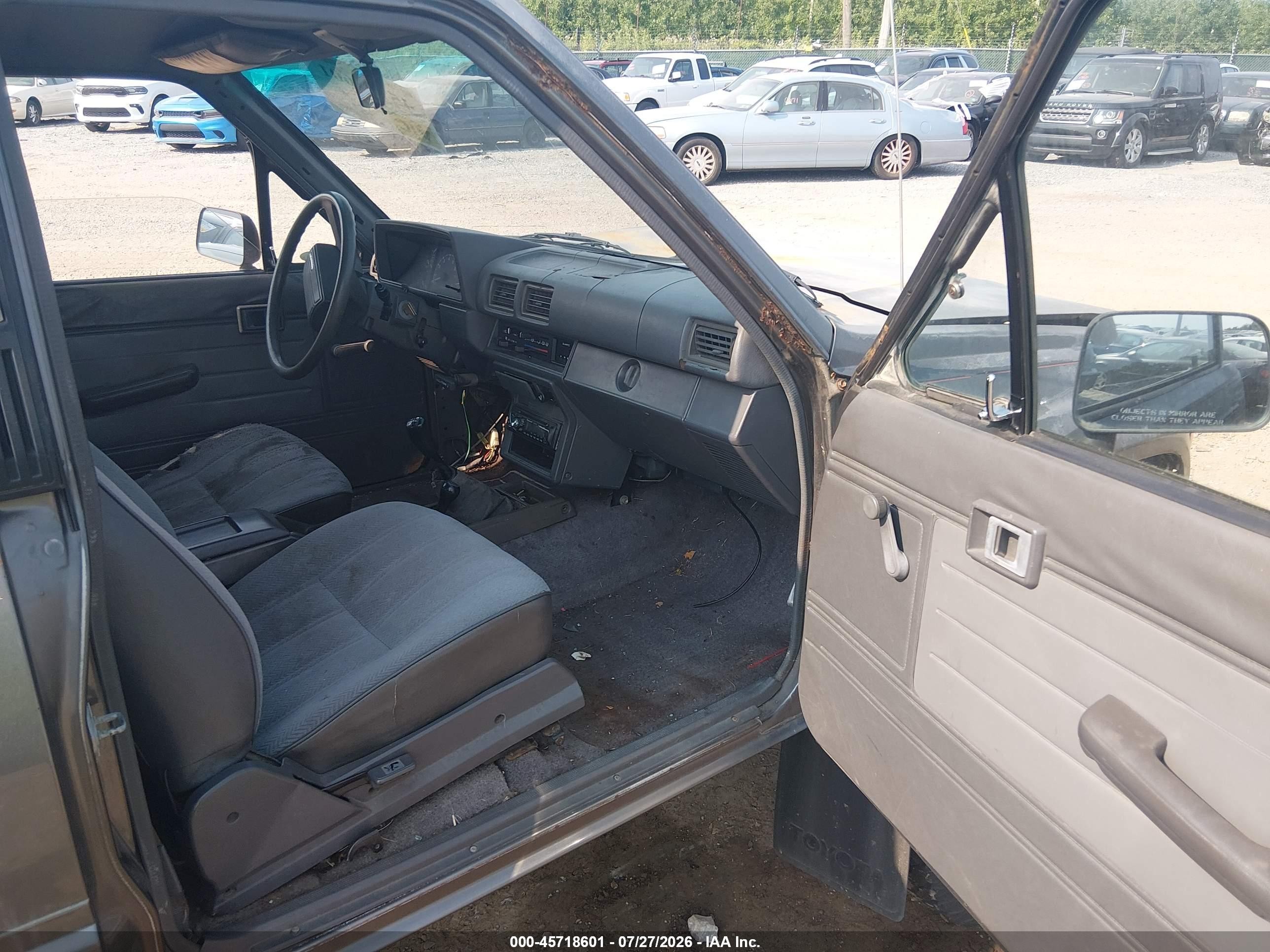 1988 Toyota 4runner Rn60 Gray vin: JT3RN63W0J0199570