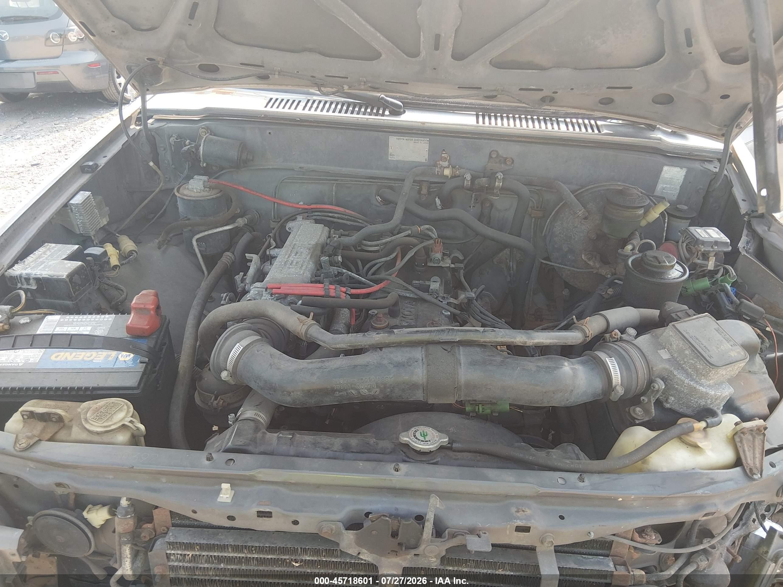 1988 Toyota 4runner Rn60 Gray vin: JT3RN63W0J0199570
