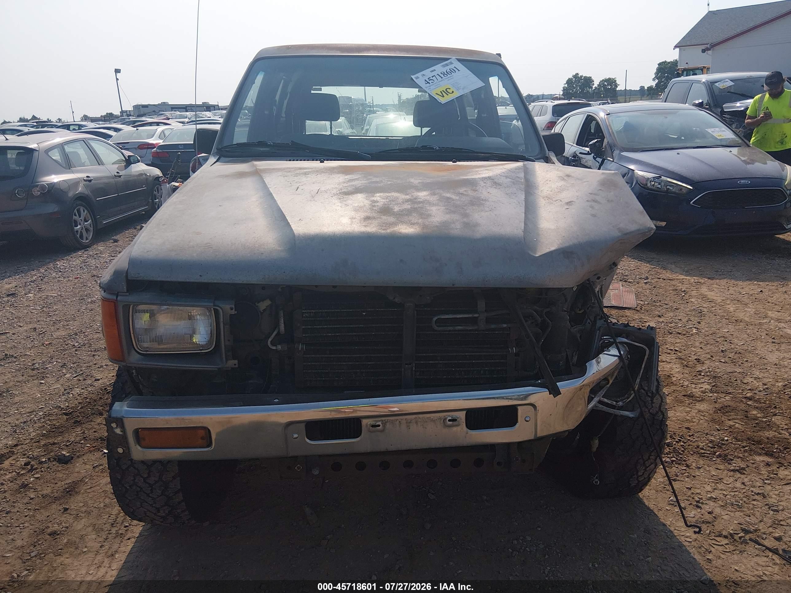 1988 Toyota 4runner Rn60 Gray vin: JT3RN63W0J0199570