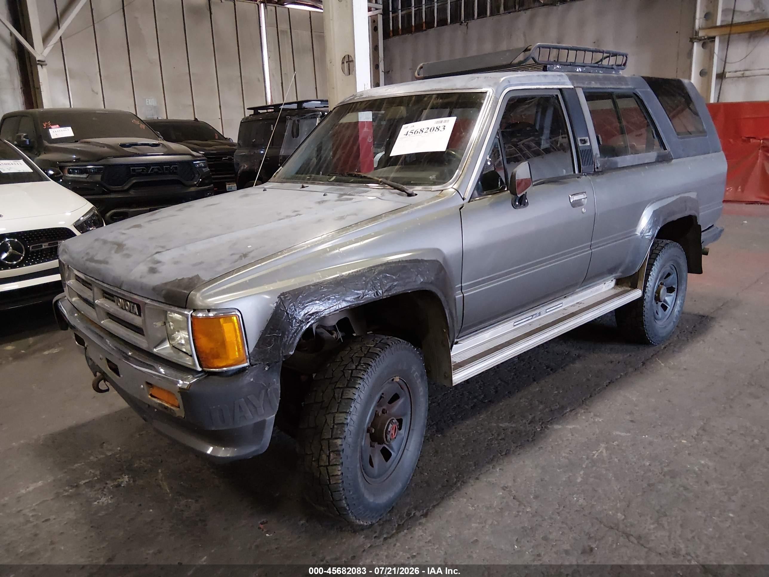 1988 Toyota 4runner Rn60 Gray vin: JT3RN63W8J0197744