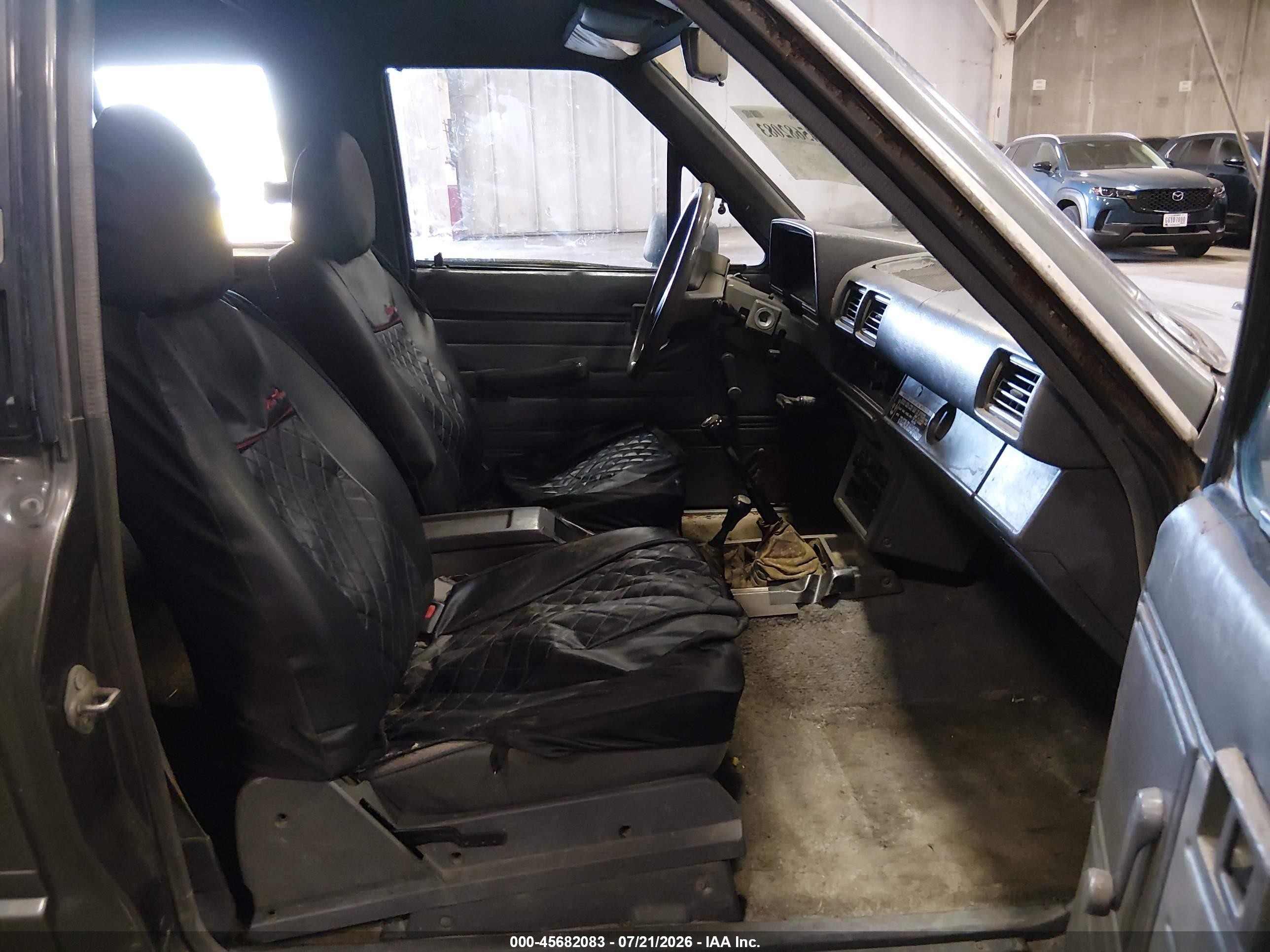 1988 Toyota 4runner Rn60 Gray vin: JT3RN63W8J0197744