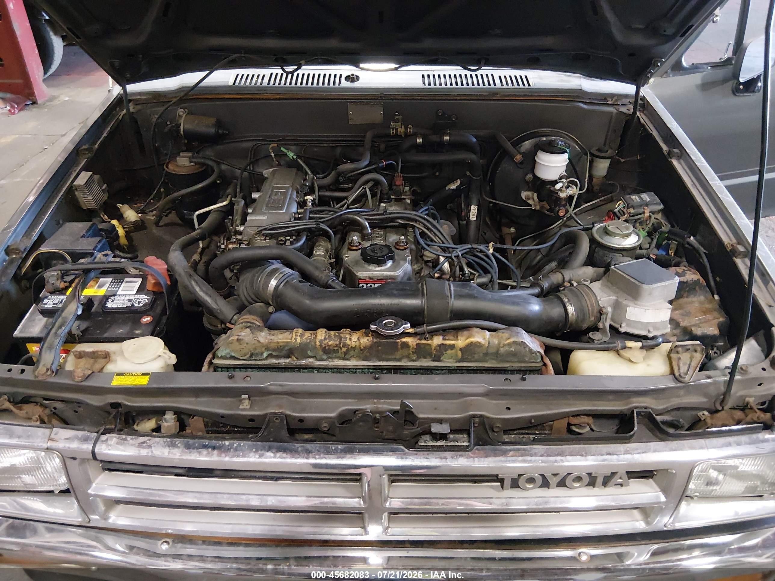 1988 Toyota 4runner Rn60 Gray vin: JT3RN63W8J0197744