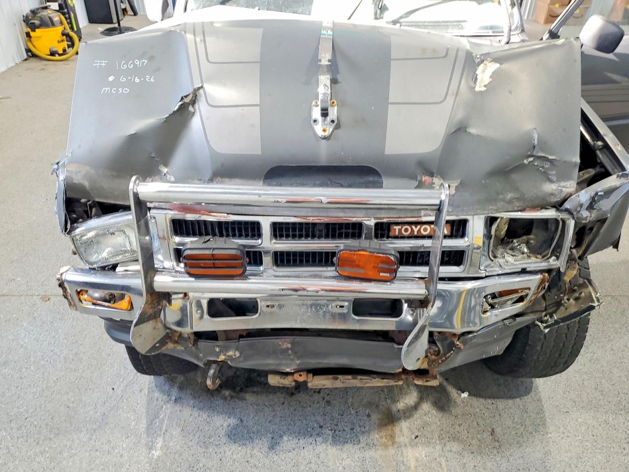 1986 Toyota 4runner Sr5 Gray vin: JT3RN64W2G0052500