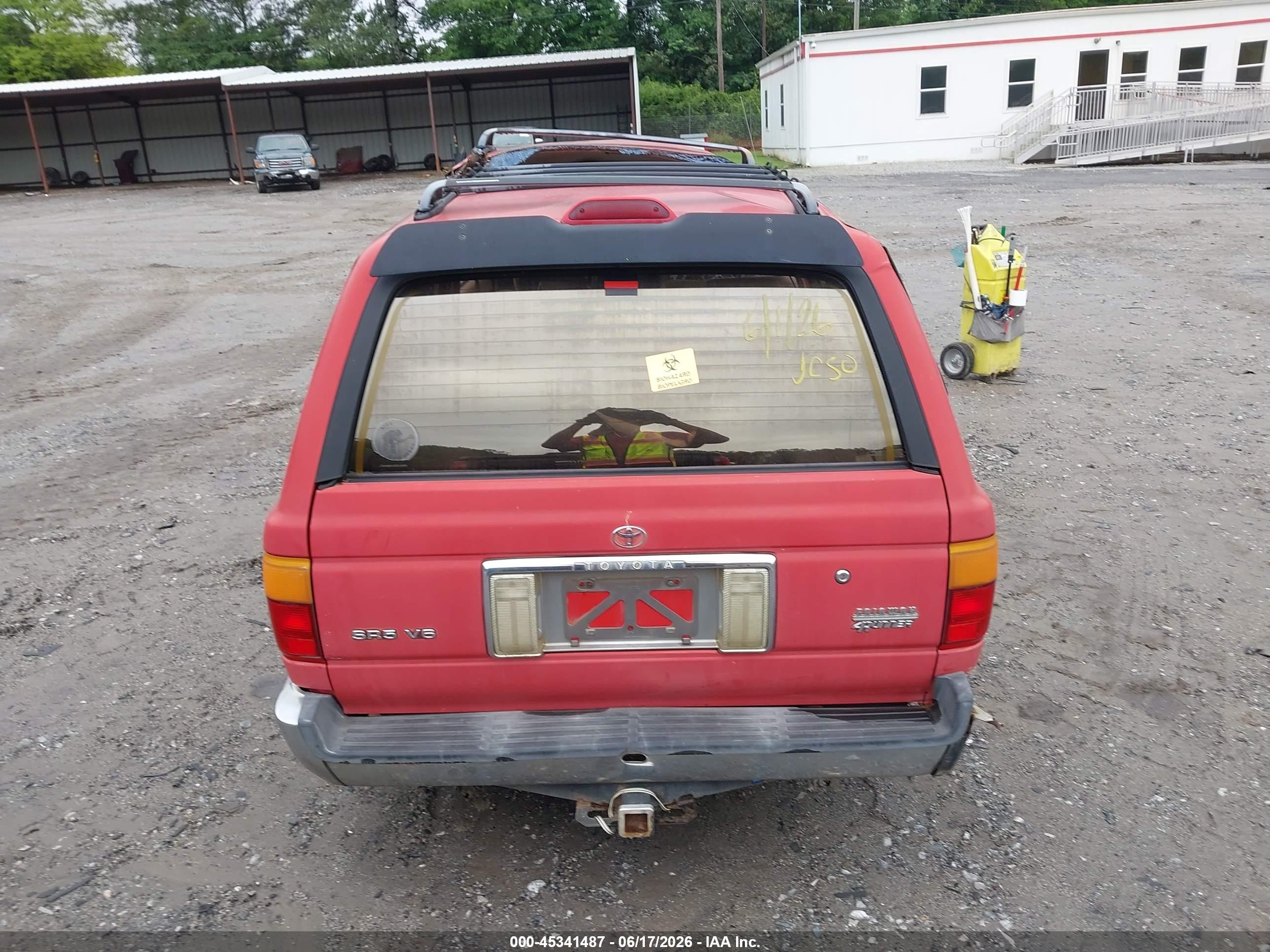 1994 Toyota 4runner Vn29 Sr5 Red vin: JT3VN29V1R0025380