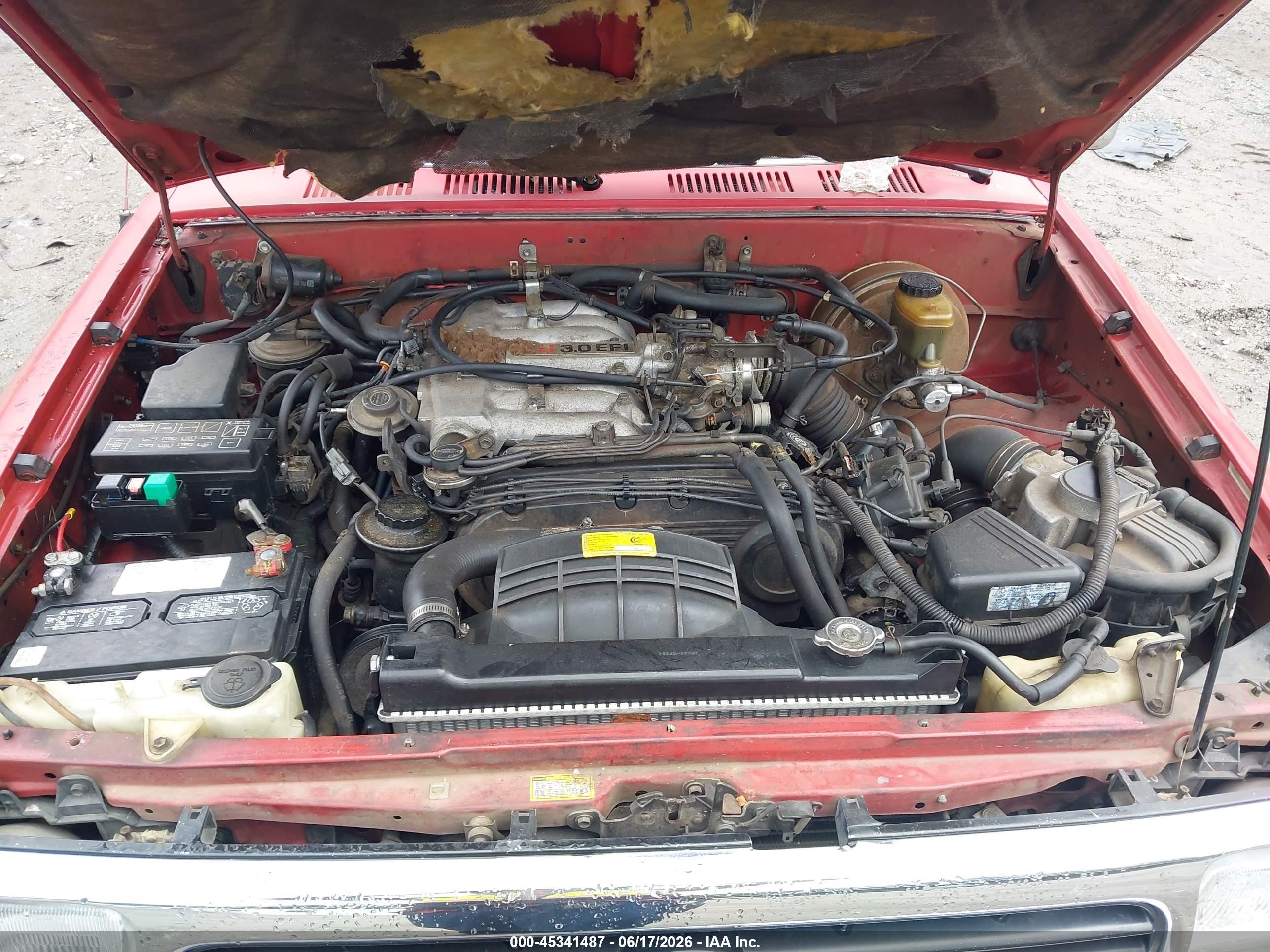 1994 Toyota 4runner Vn29 Sr5 Red vin: JT3VN29V1R0025380
