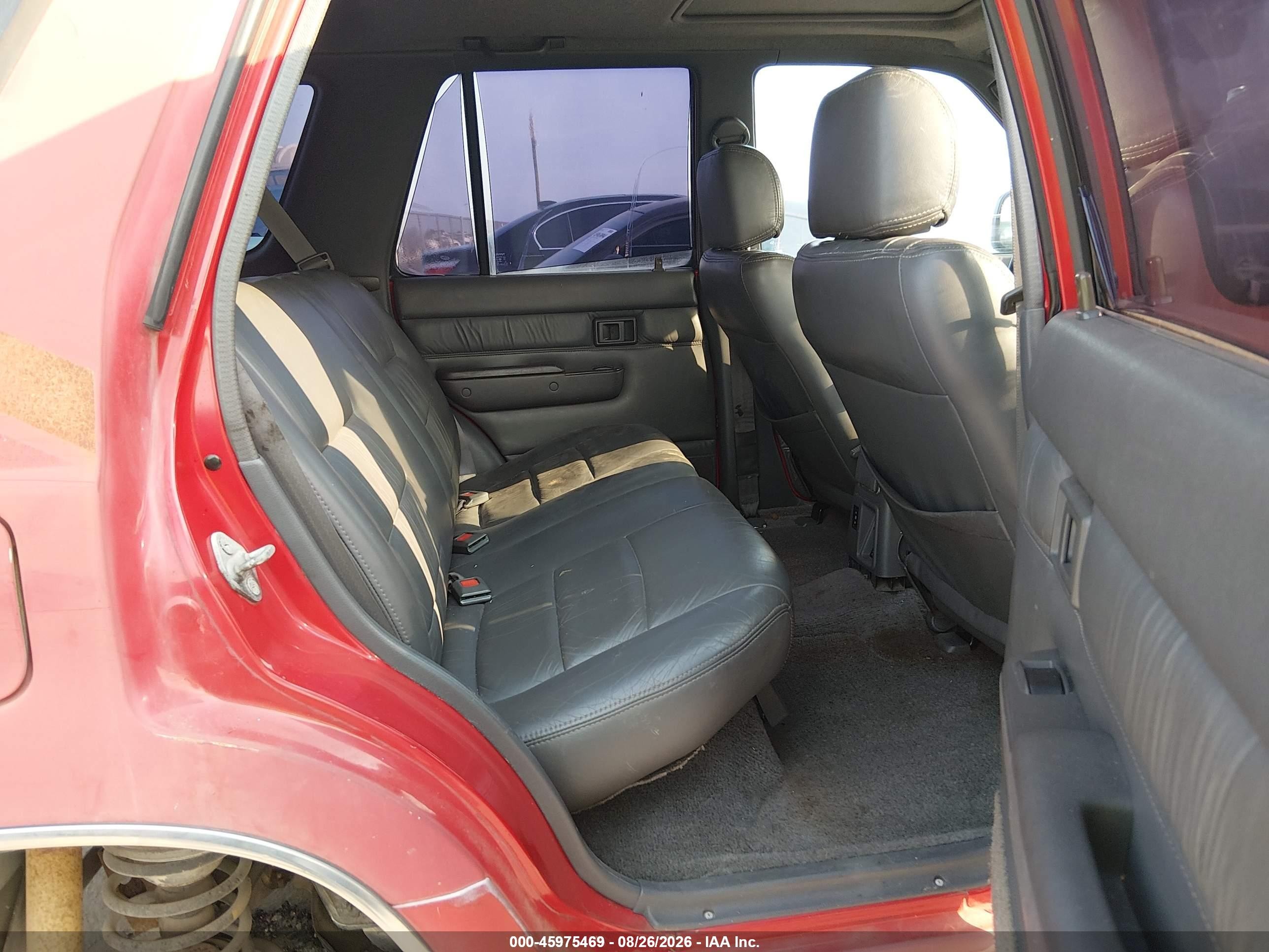 1993 Toyota 4runner Vn29 Sr5 Красный vin: JT3VN29V3P0018377