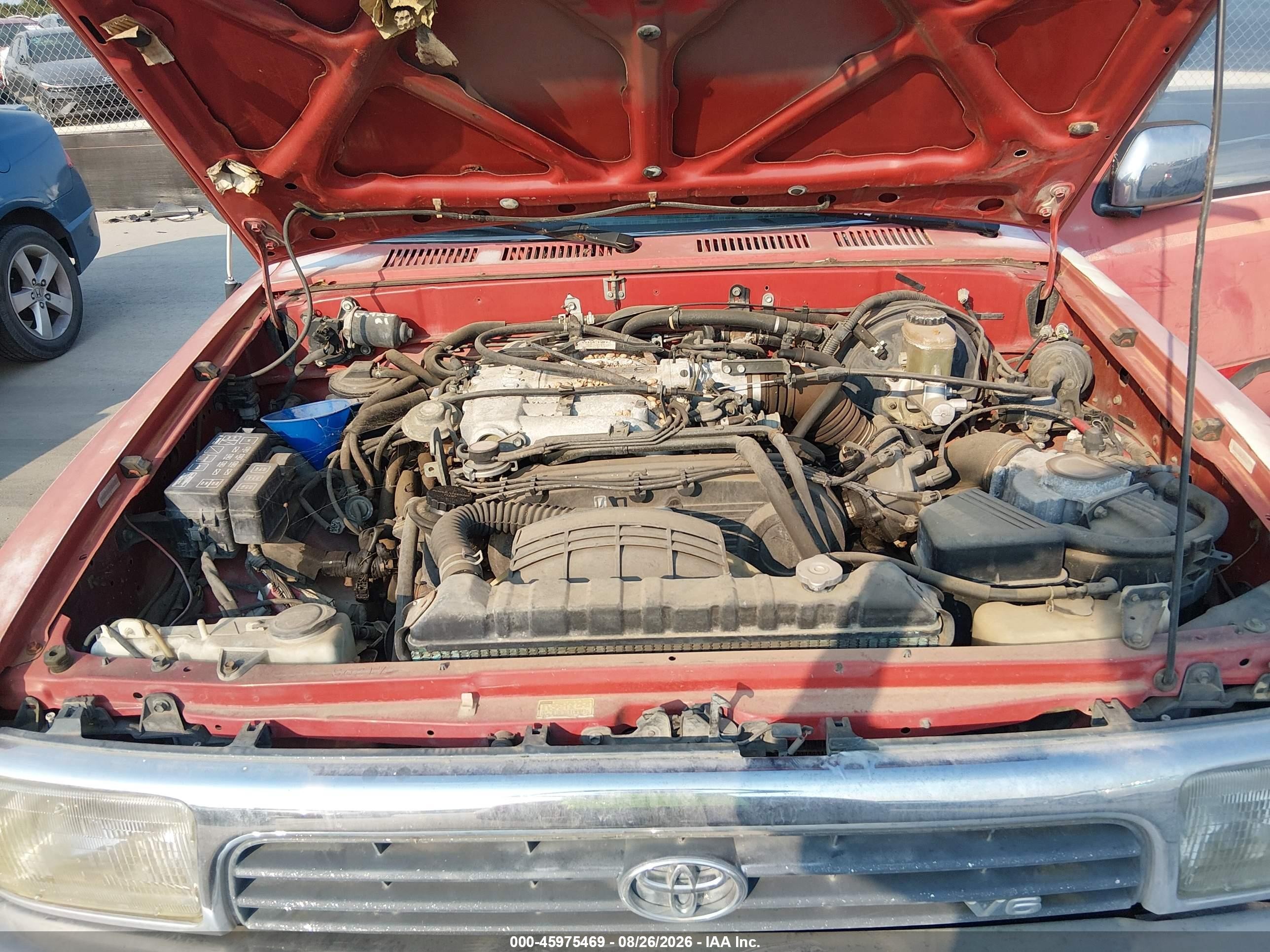 1993 Toyota 4runner Vn29 Sr5 Красный vin: JT3VN29V3P0018377