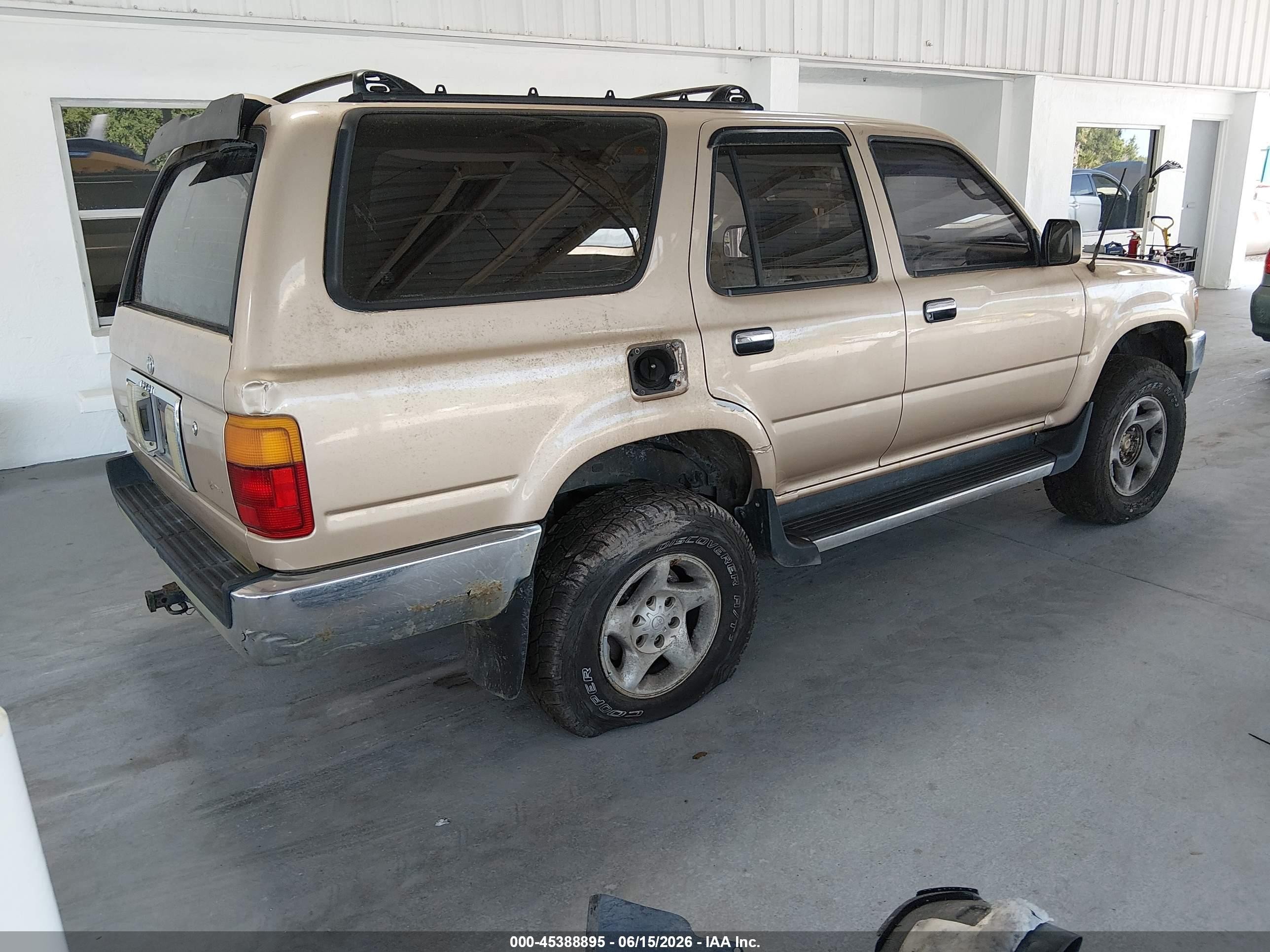 1994 Toyota 4runner Vn29 Sr5 Beige vin: JT3VN29V3R0036400