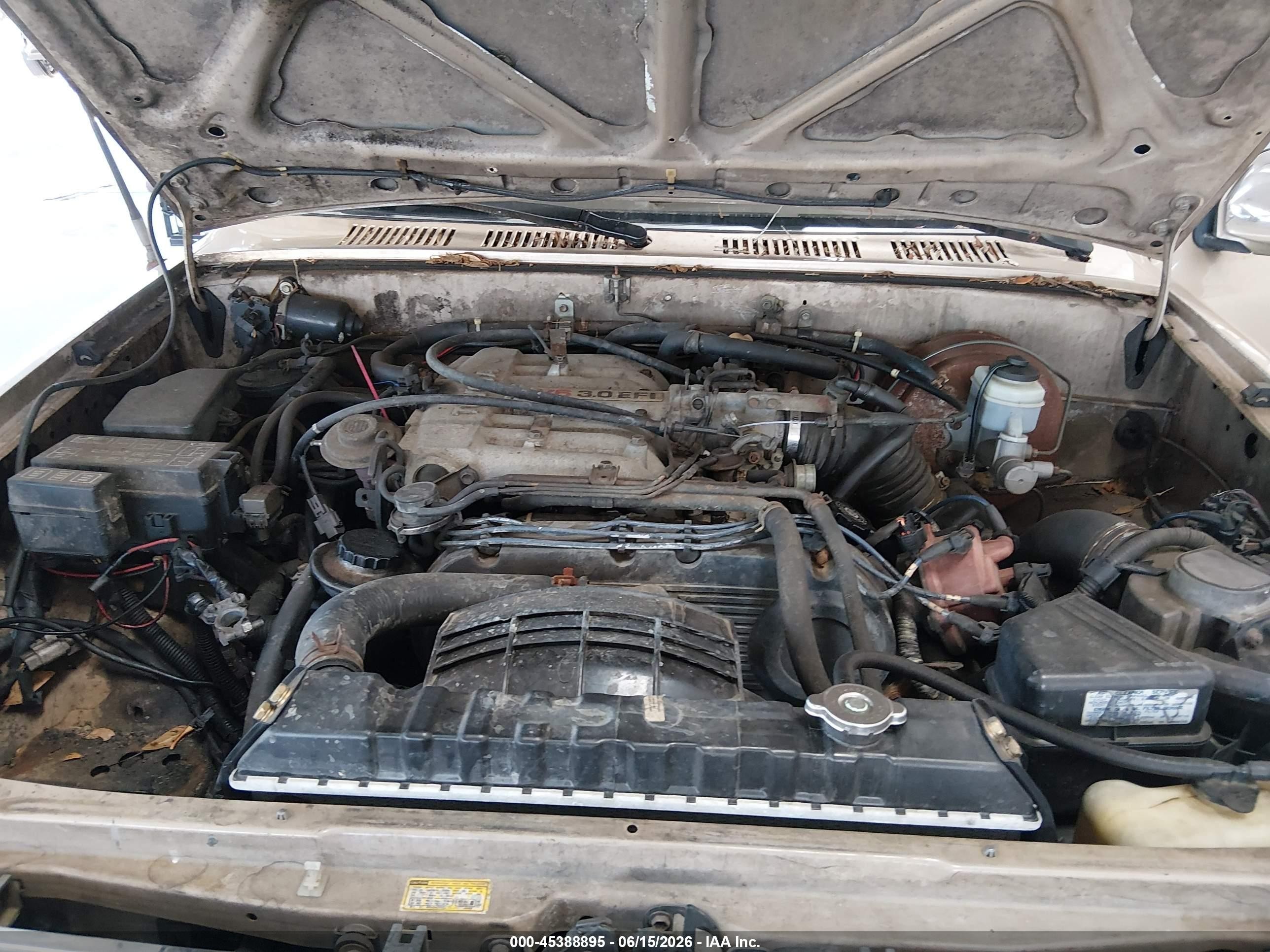 1994 Toyota 4runner Vn29 Sr5 Beige vin: JT3VN29V3R0036400