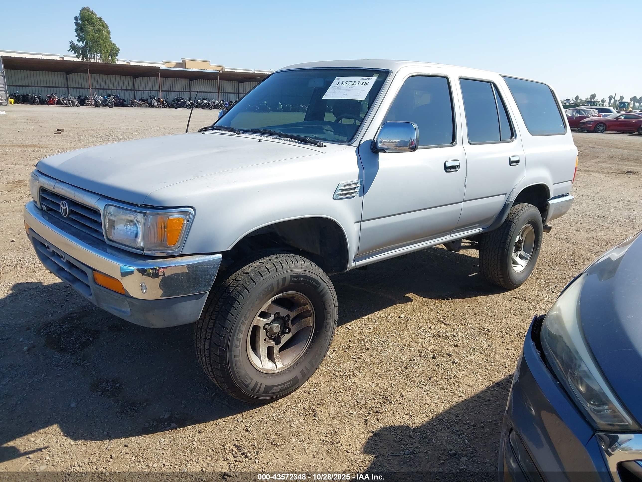 1995 Toyota 4runner Vn29 Sr5 Серый vin: JT3VN29V3S0068303