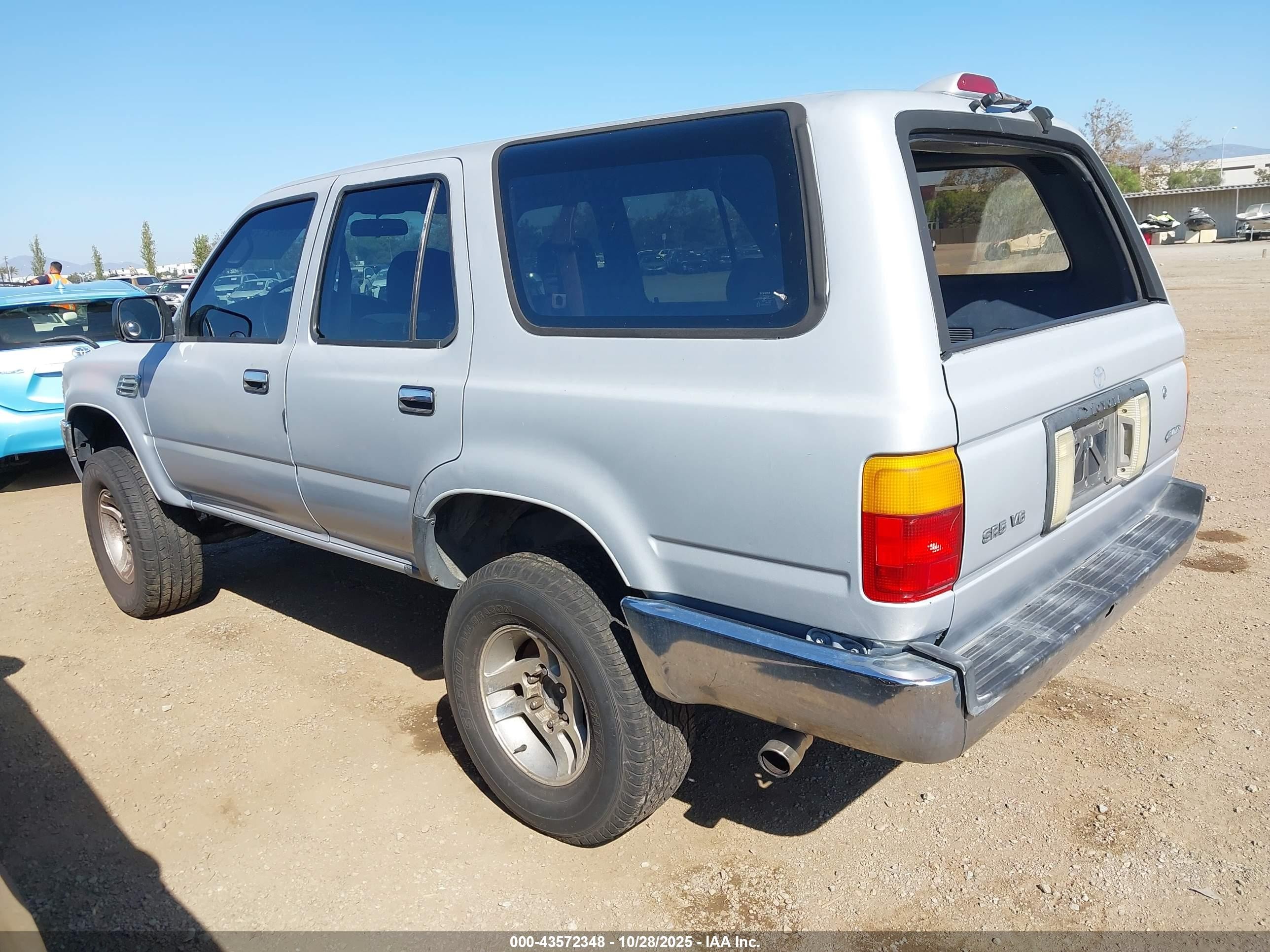 1995 Toyota 4runner Vn29 Sr5 Серый vin: JT3VN29V3S0068303