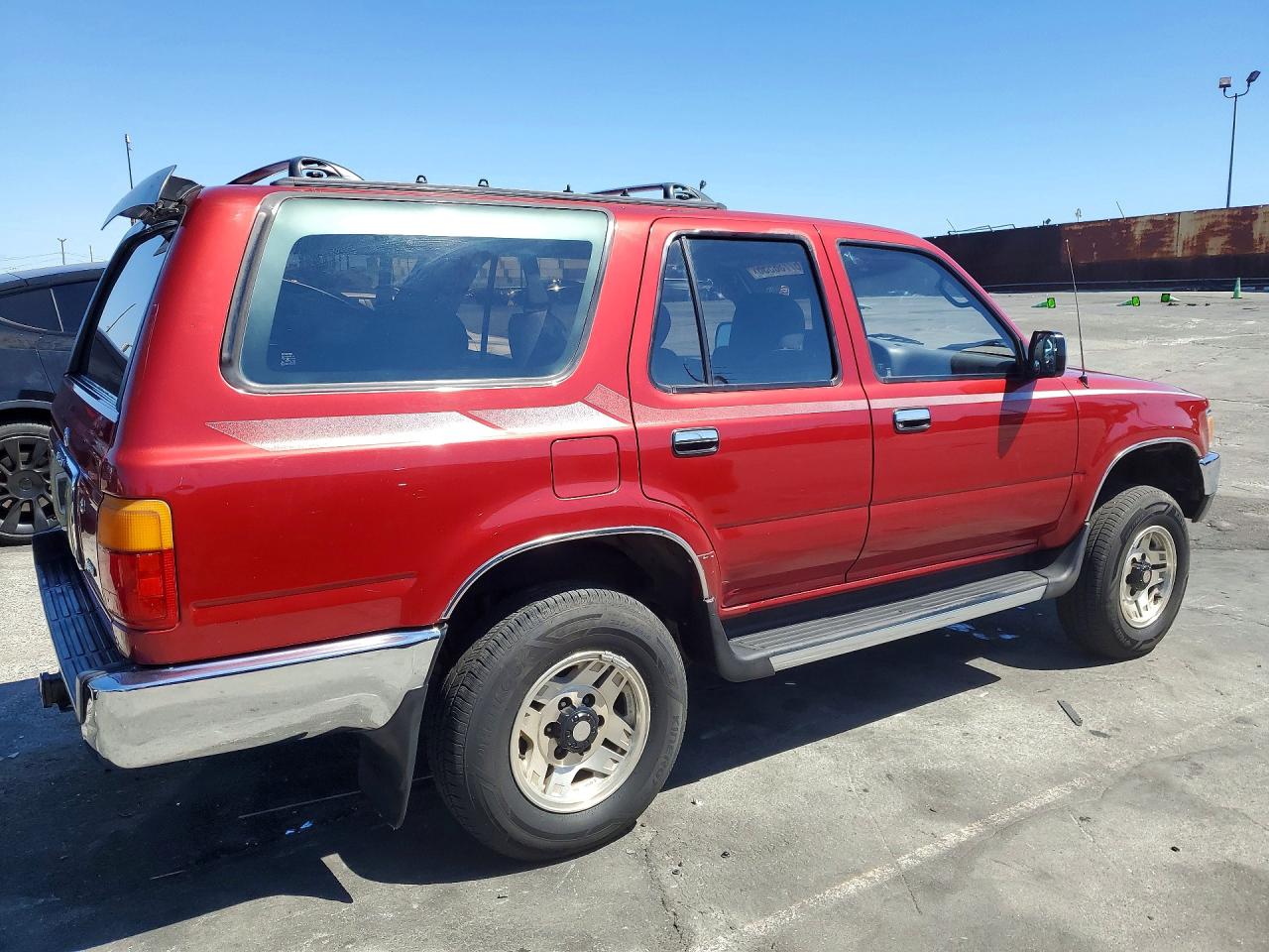 1993 Toyota 4runner Sr5 V6 Red vin: JT3VN29V6P0014808