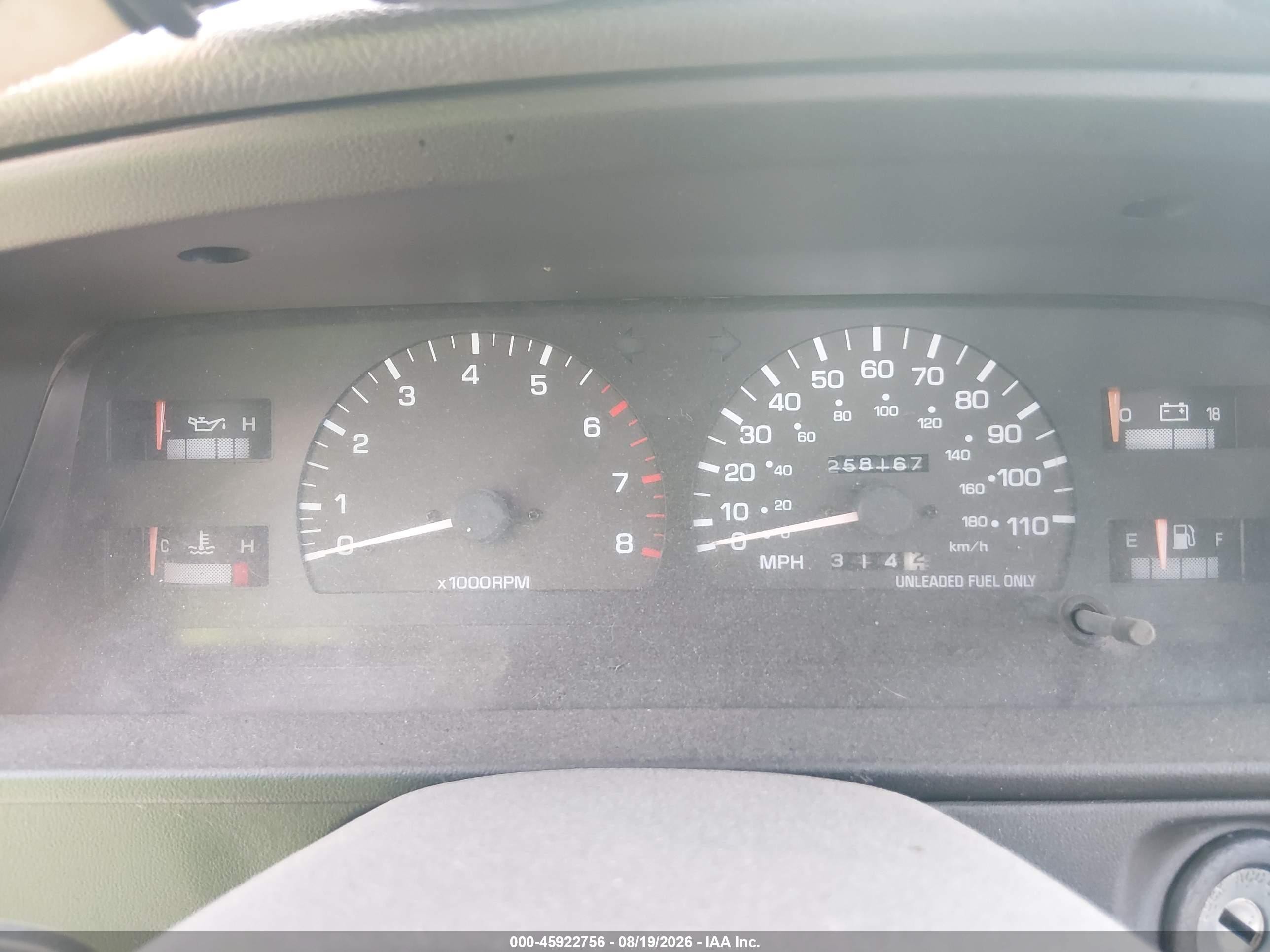 1995 Toyota 4runner Vn29 Sr5 White vin: JT3VN29V6S0057750