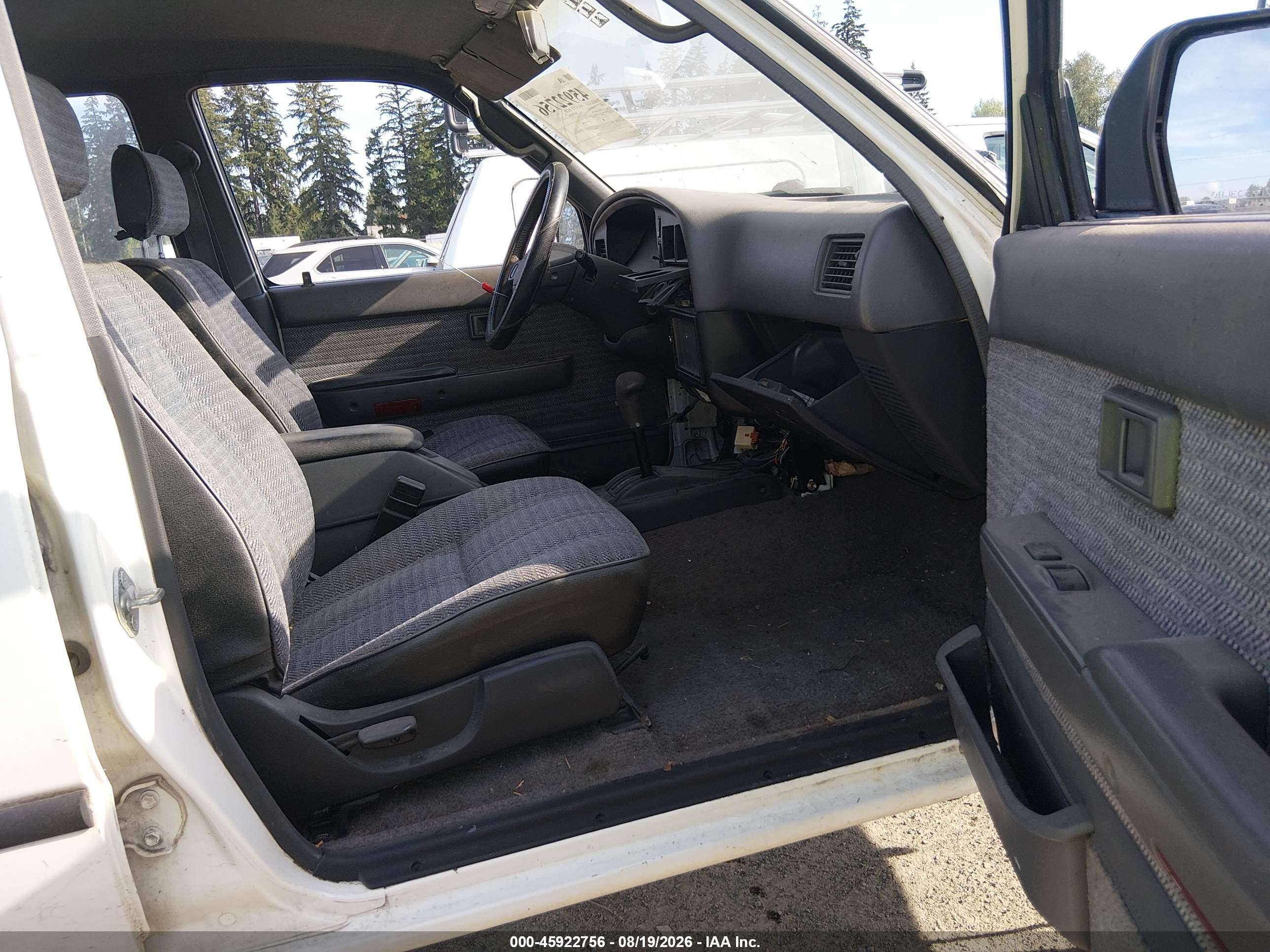 1995 Toyota 4runner Vn29 Sr5 White vin: JT3VN29V6S0057750