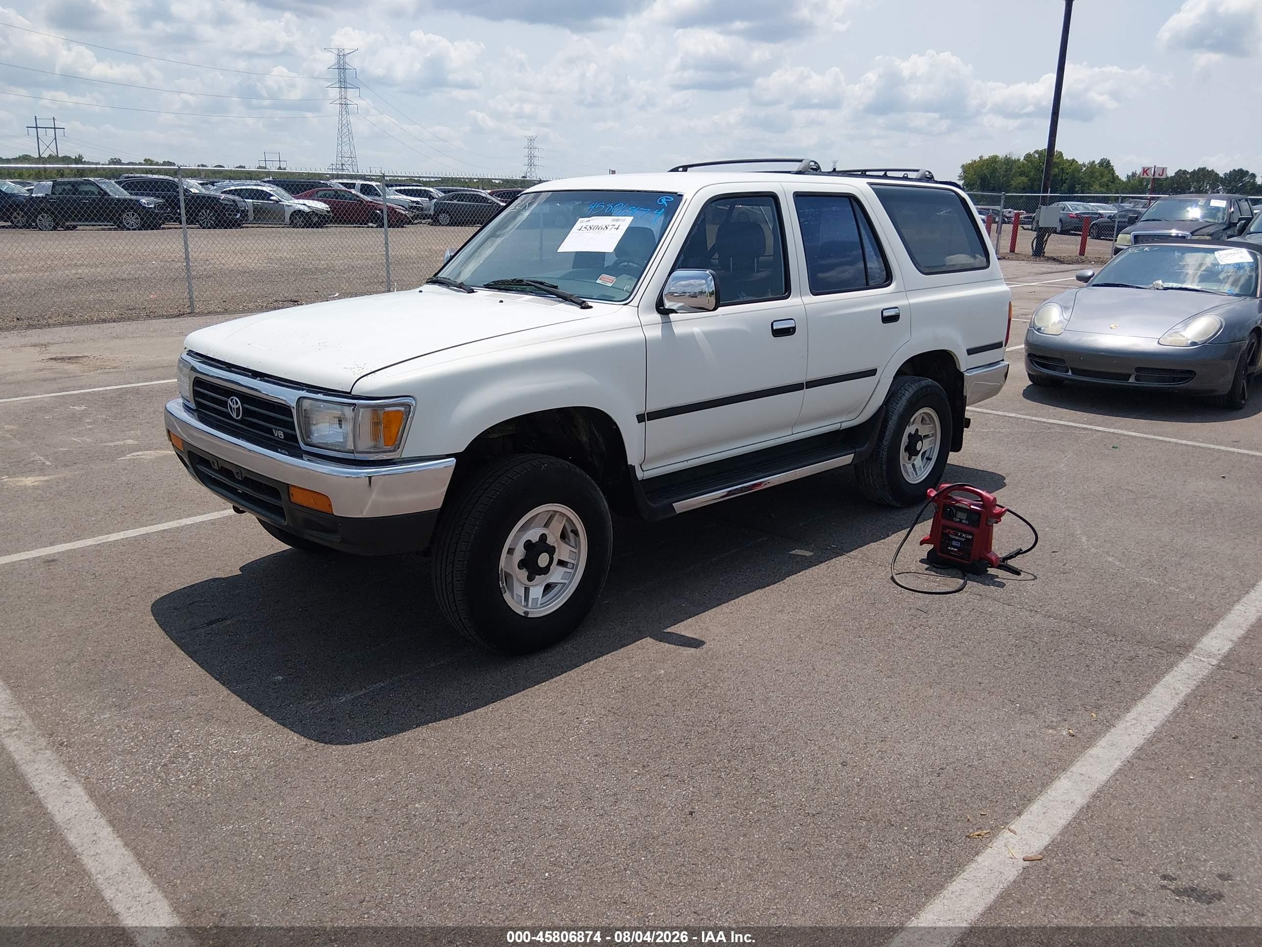 1995 Toyota 4runner Vn29 Sr5 White vin: JT3VN29V6S0065671