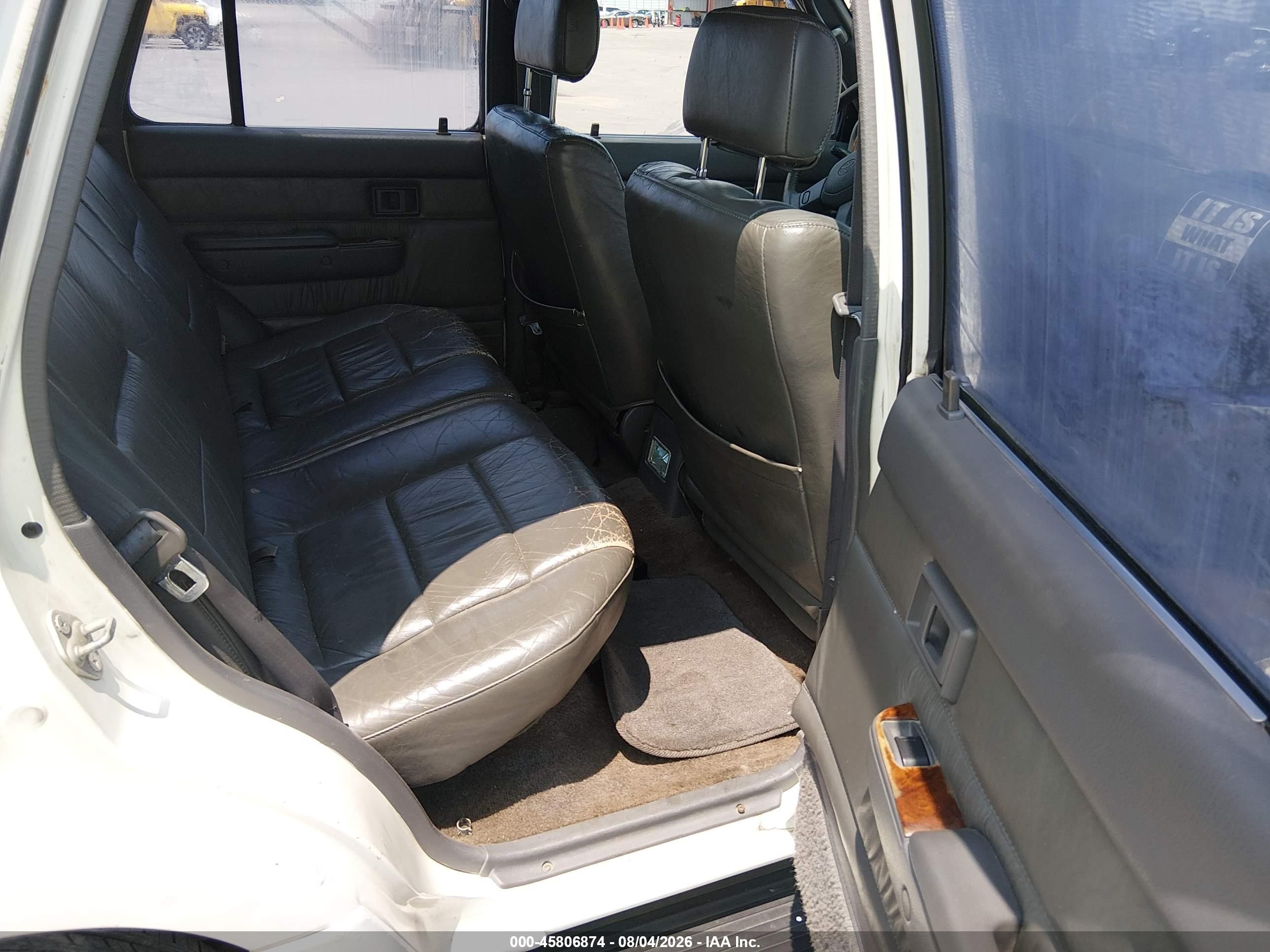 1995 Toyota 4runner Vn29 Sr5 White vin: JT3VN29V6S0065671