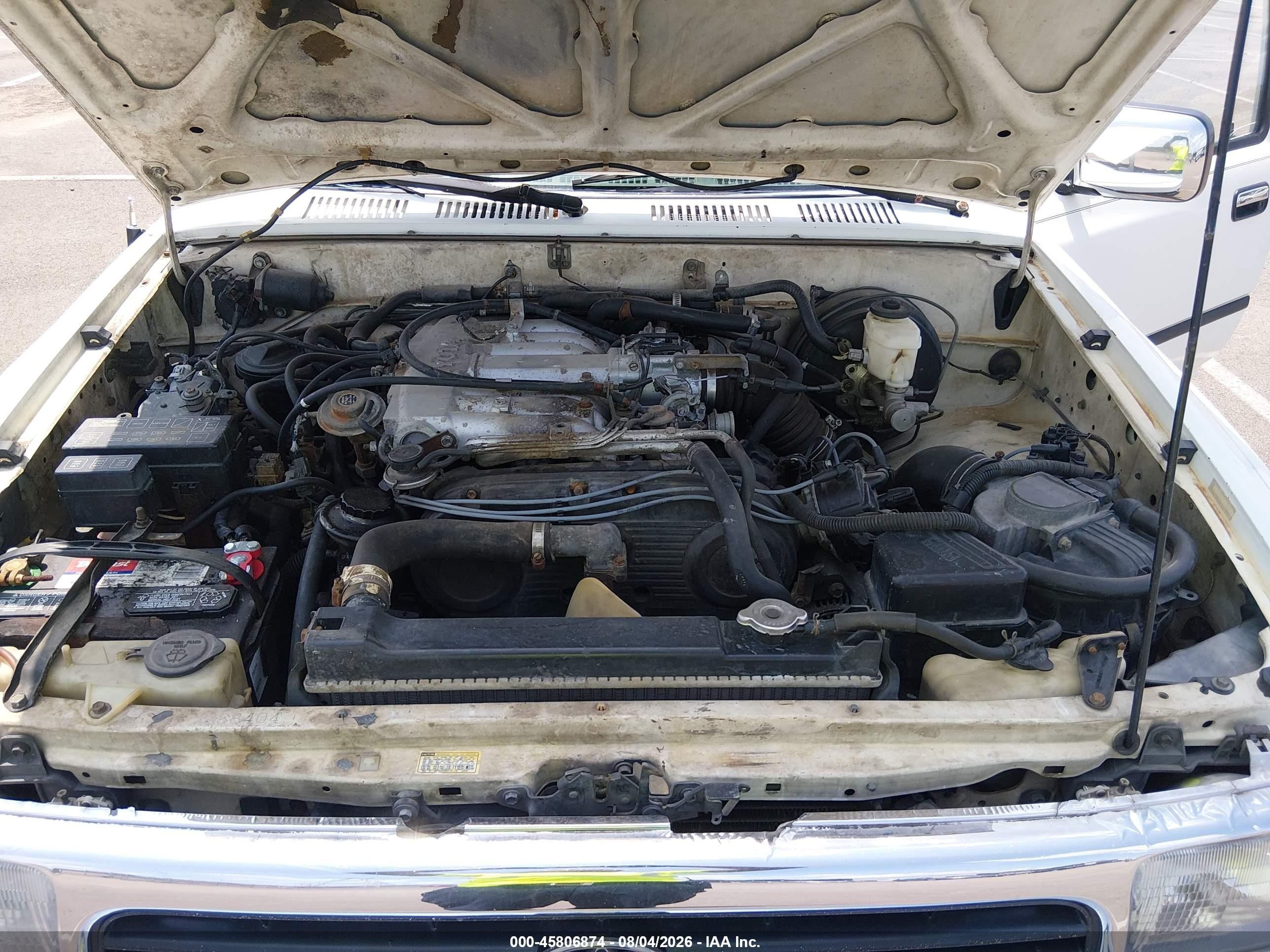 1995 Toyota 4runner Vn29 Sr5 White vin: JT3VN29V6S0065671