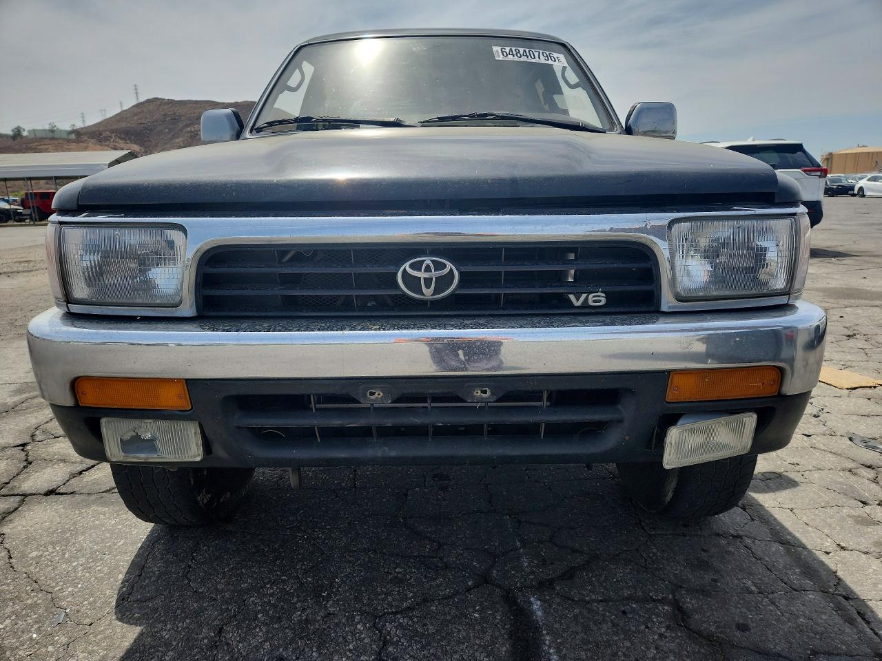 1993 Toyota 4runner Vn29 Sr5 Black vin: JT3VN29V7P0018852