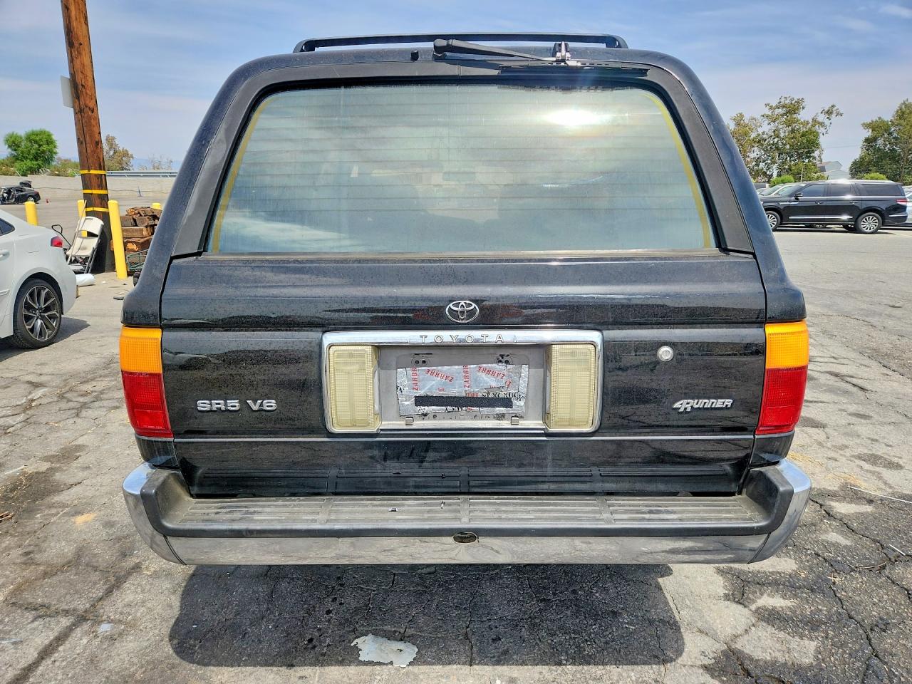 1993 Toyota 4runner Vn29 Sr5 Black vin: JT3VN29V7P0018852