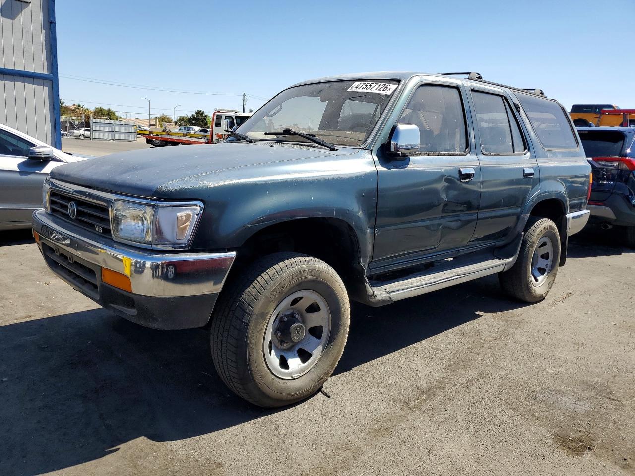 1995 Toyota 4runner Sr5 V6 Green vin: JT3VN29V7S0043078