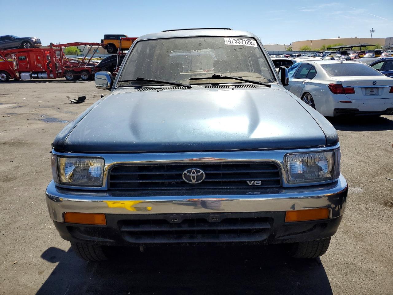 1995 Toyota 4runner Sr5 V6 Green vin: JT3VN29V7S0043078