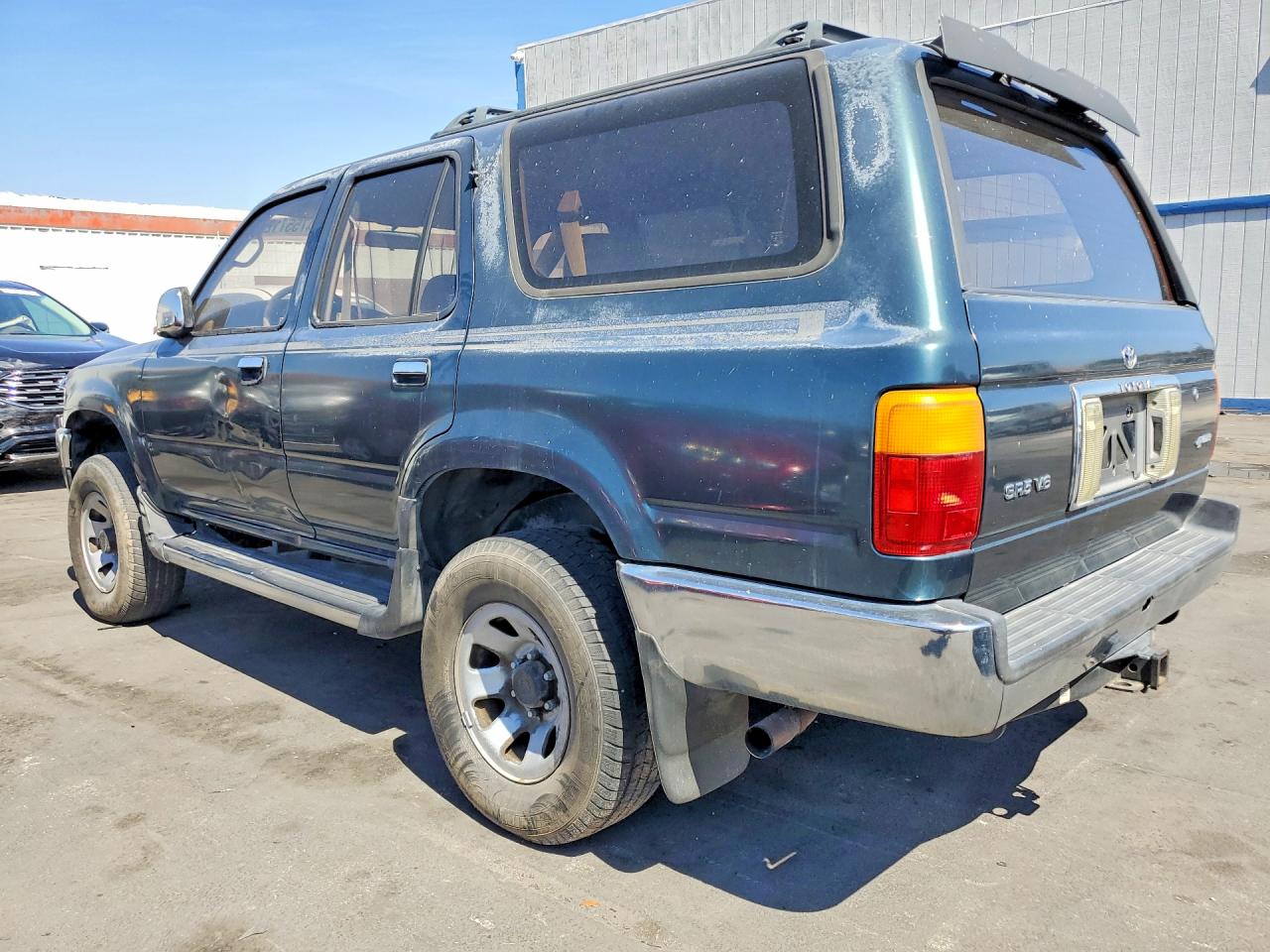 1995 Toyota 4runner Sr5 V6 Green vin: JT3VN29V7S0043078