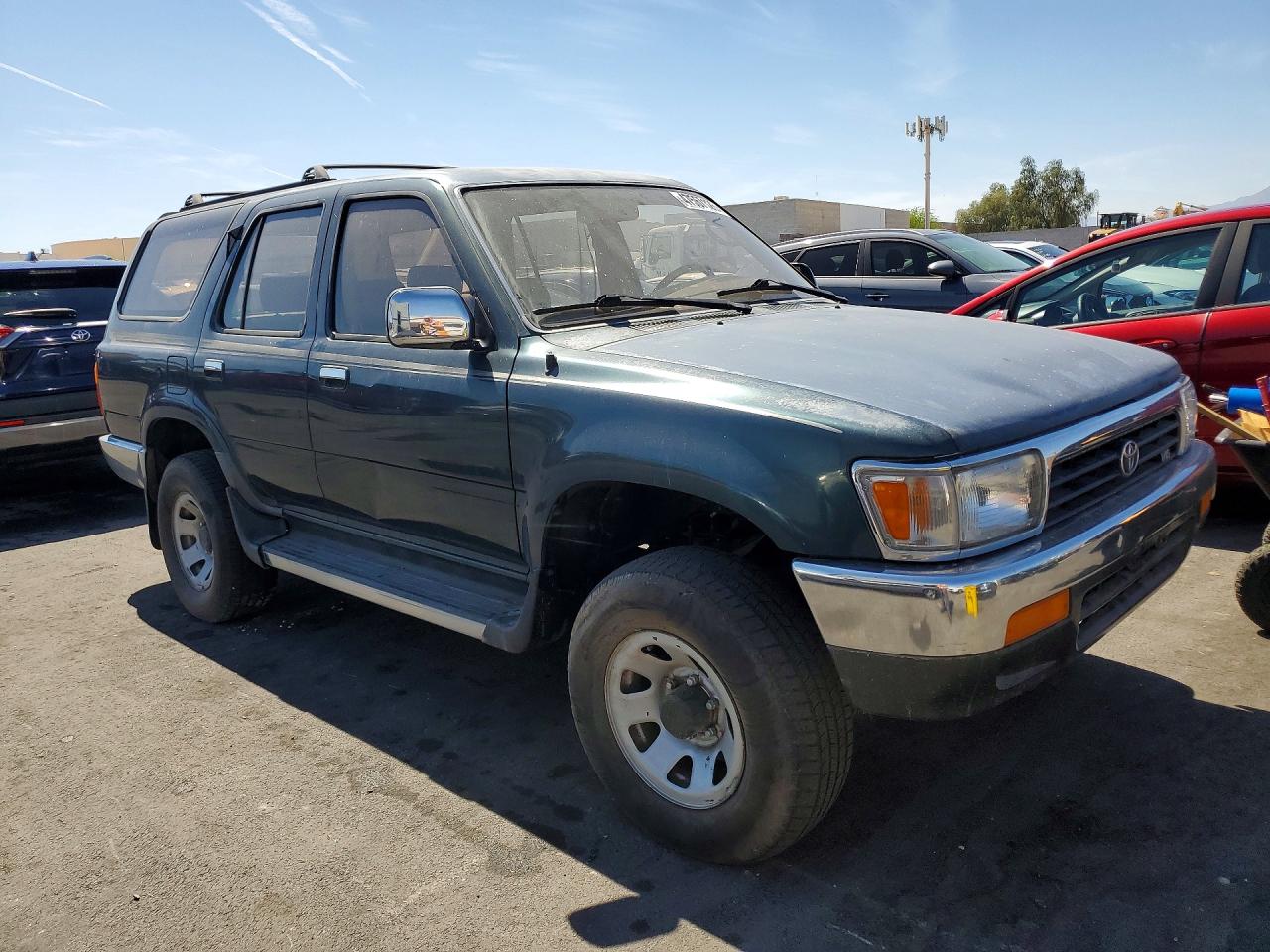 1995 Toyota 4runner Sr5 V6 Green vin: JT3VN29V7S0043078