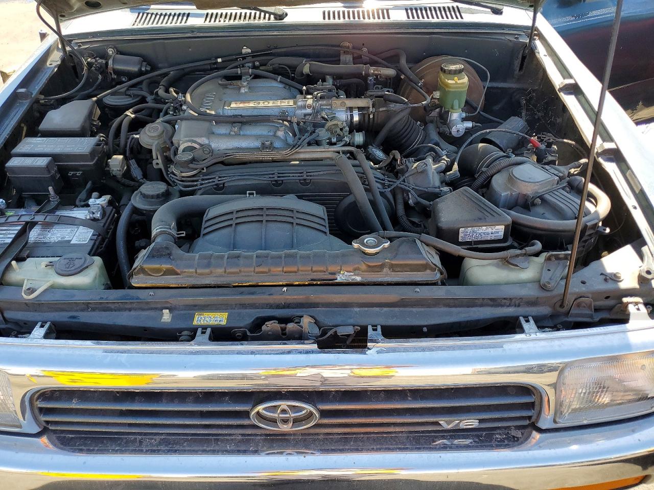 1995 Toyota 4runner Sr5 V6 Green vin: JT3VN29V7S0043078