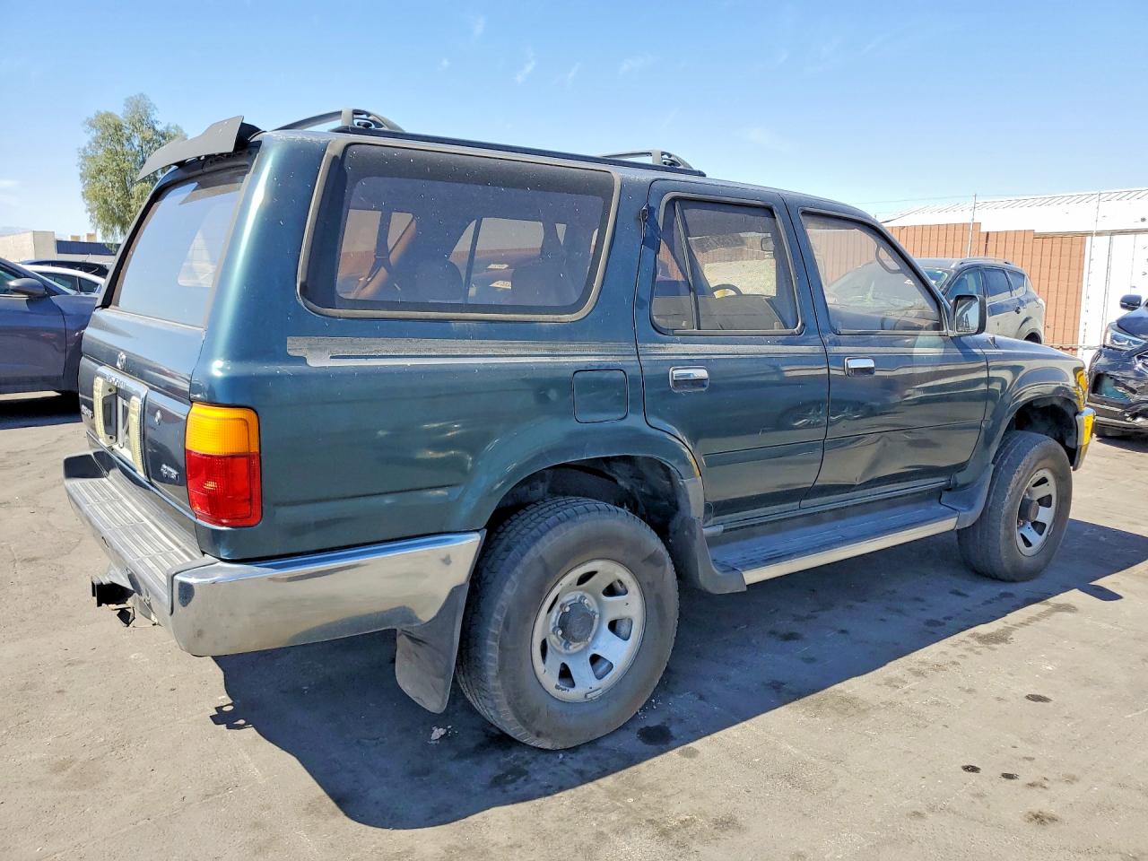 1995 Toyota 4runner Sr5 V6 Green vin: JT3VN29V7S0043078