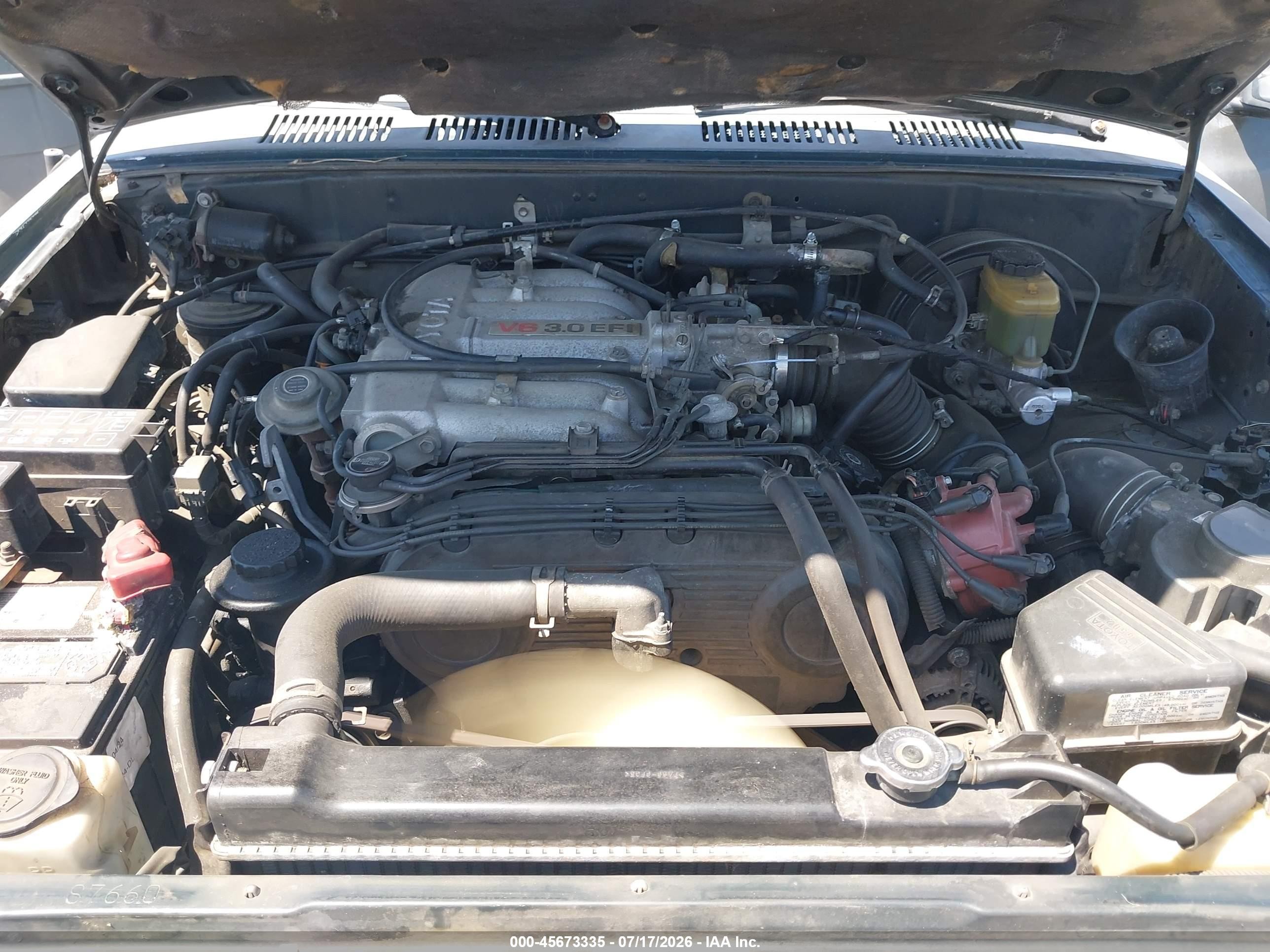 1994 Toyota 4runner Vn29 Sr5 Green vin: JT3VN29V8R0035937