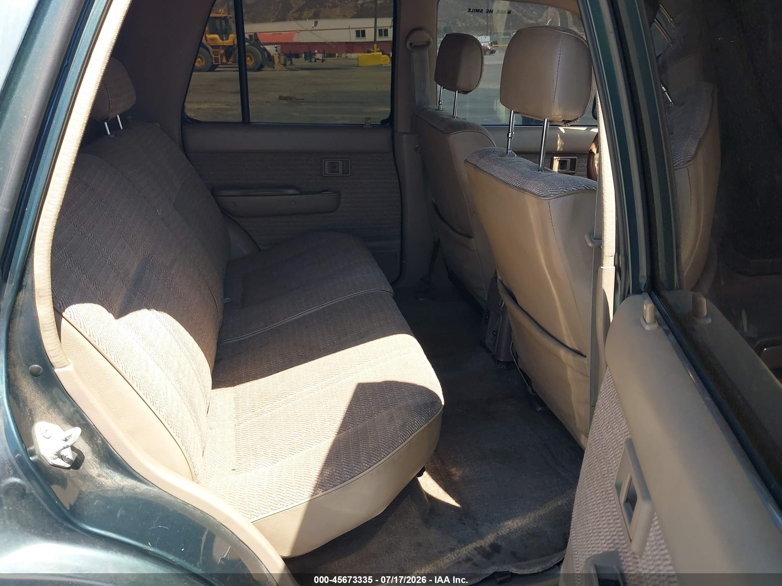 1994 Toyota 4runner Vn29 Sr5 Green vin: JT3VN29V8R0035937