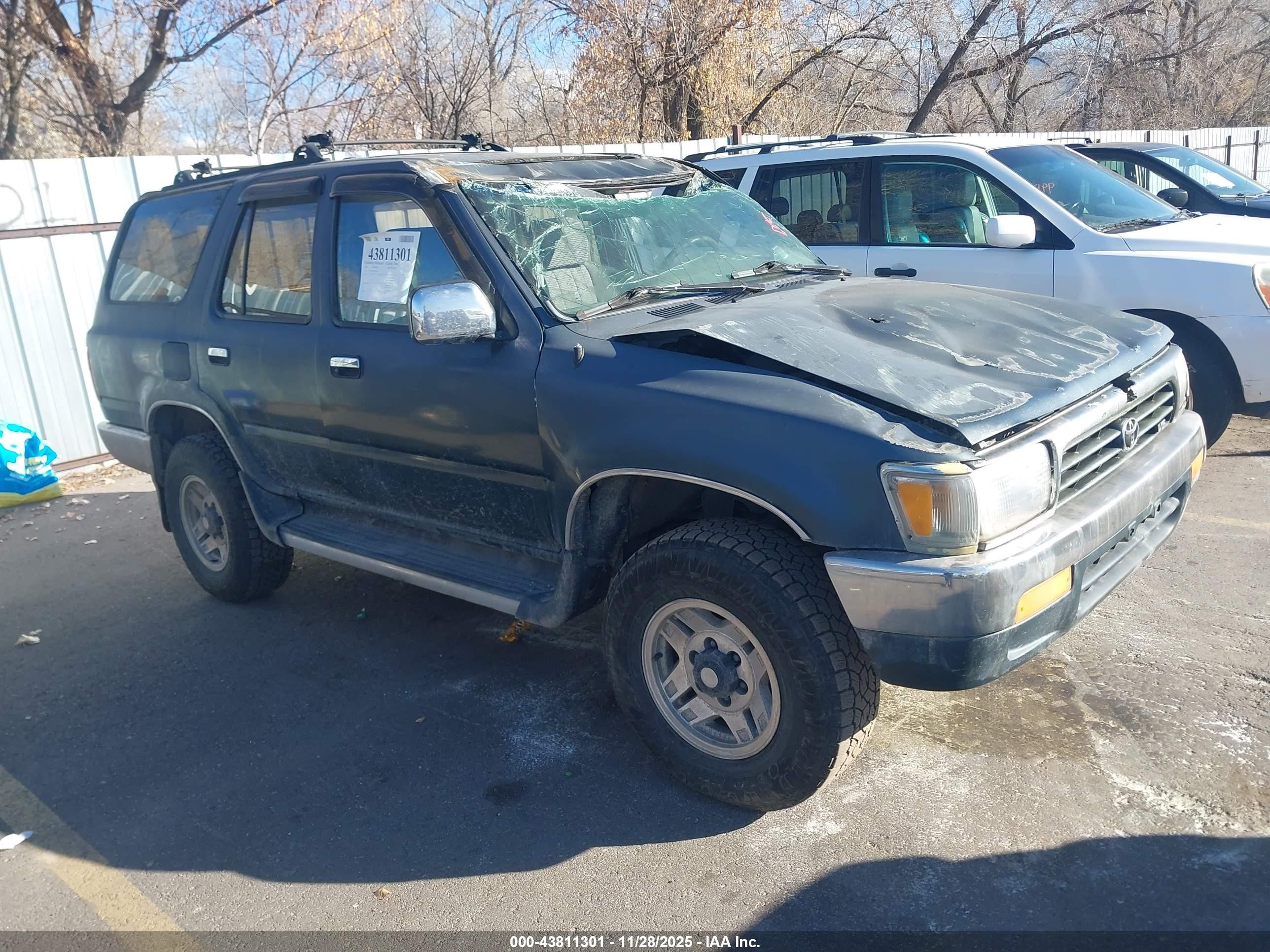 1995 Toyota 4runner Vn29 Sr5 Blue vin: JT3VN29V9S0055569