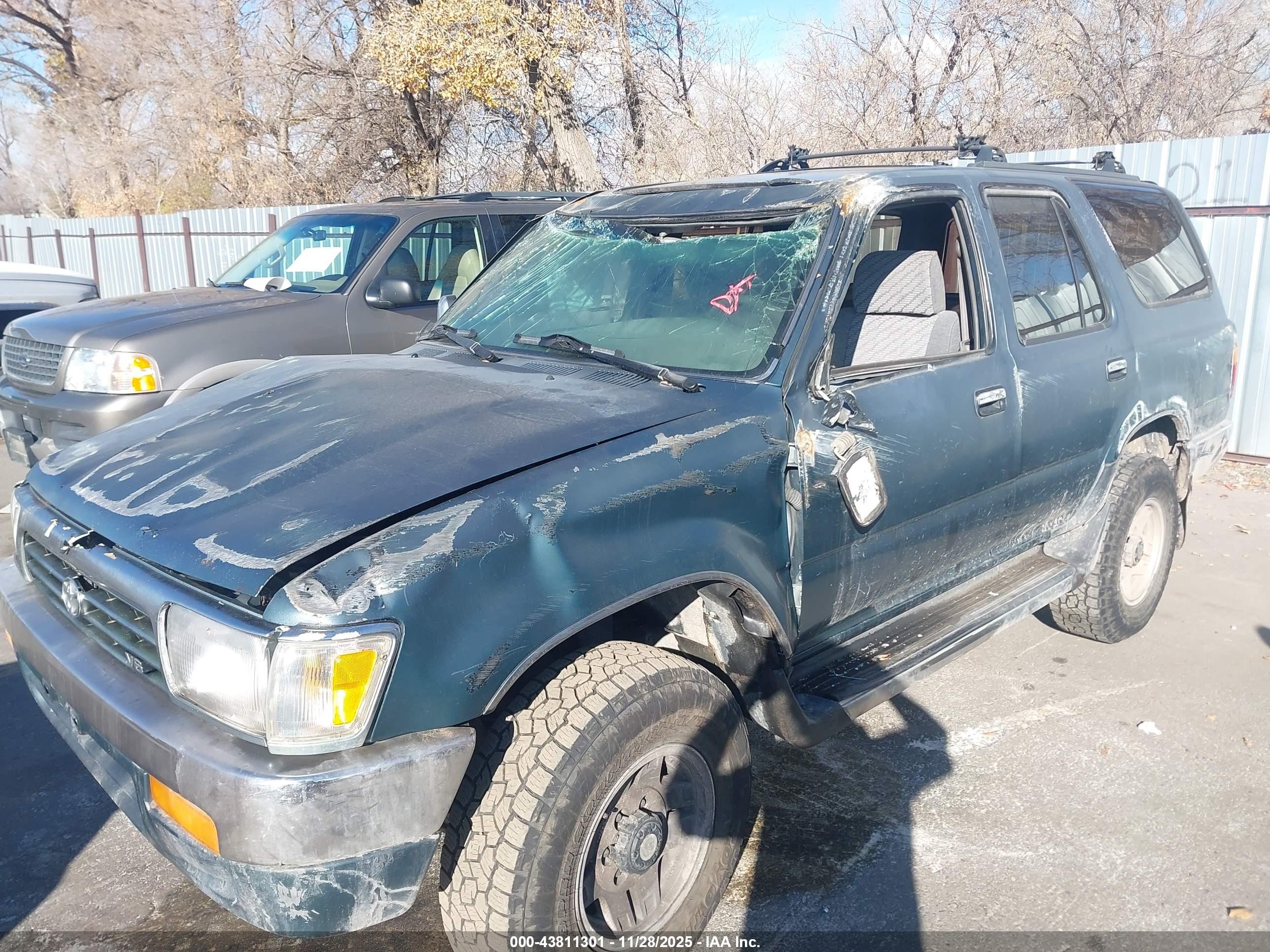 1995 Toyota 4runner Vn29 Sr5 Blue vin: JT3VN29V9S0055569