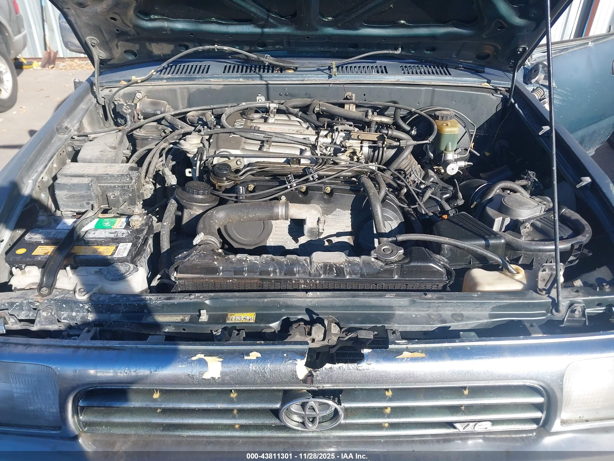 1995 Toyota 4runner Vn29 Sr5 Blue vin: JT3VN29V9S0055569