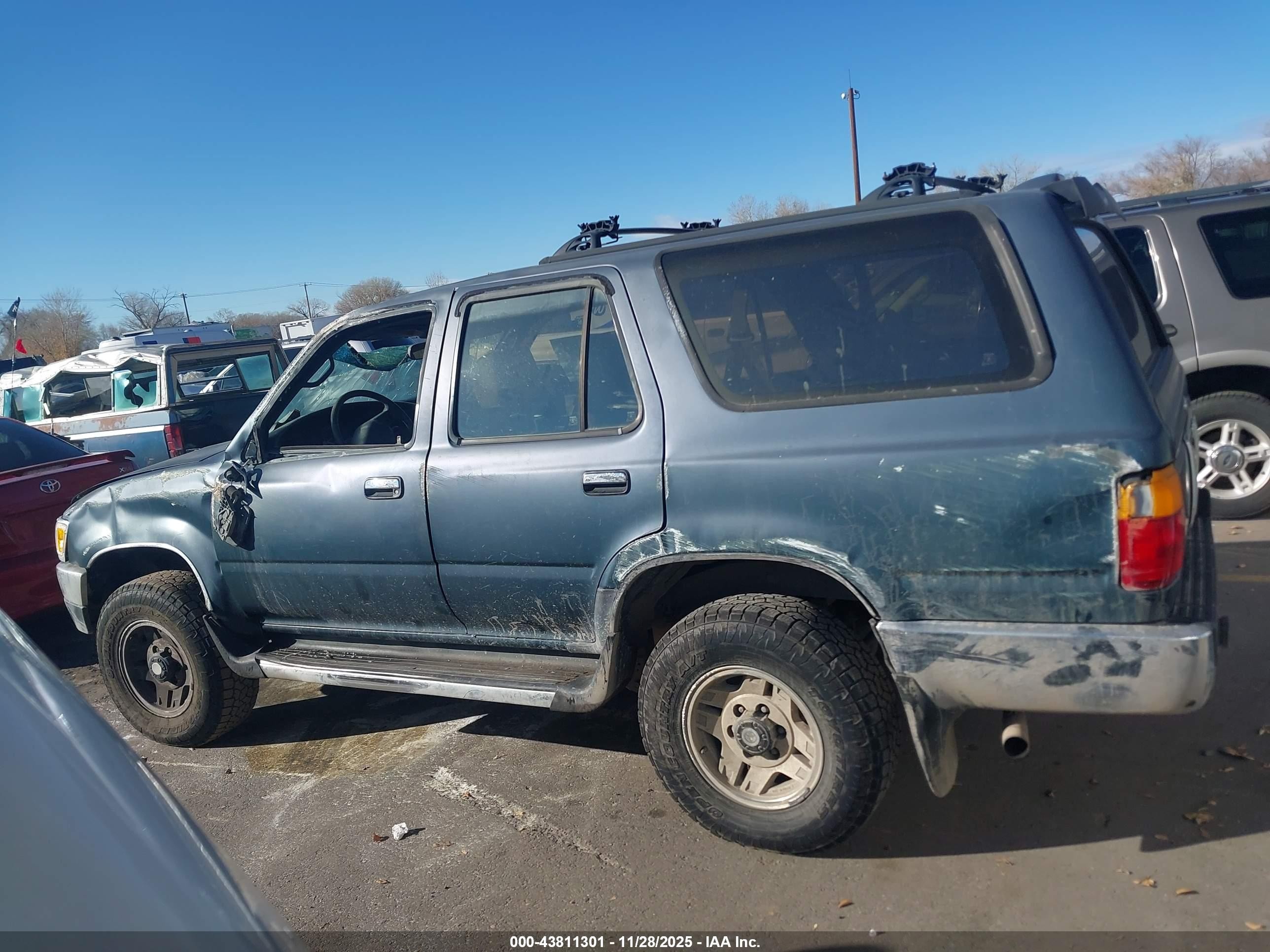 1995 Toyota 4runner Vn29 Sr5 Blue vin: JT3VN29V9S0055569
