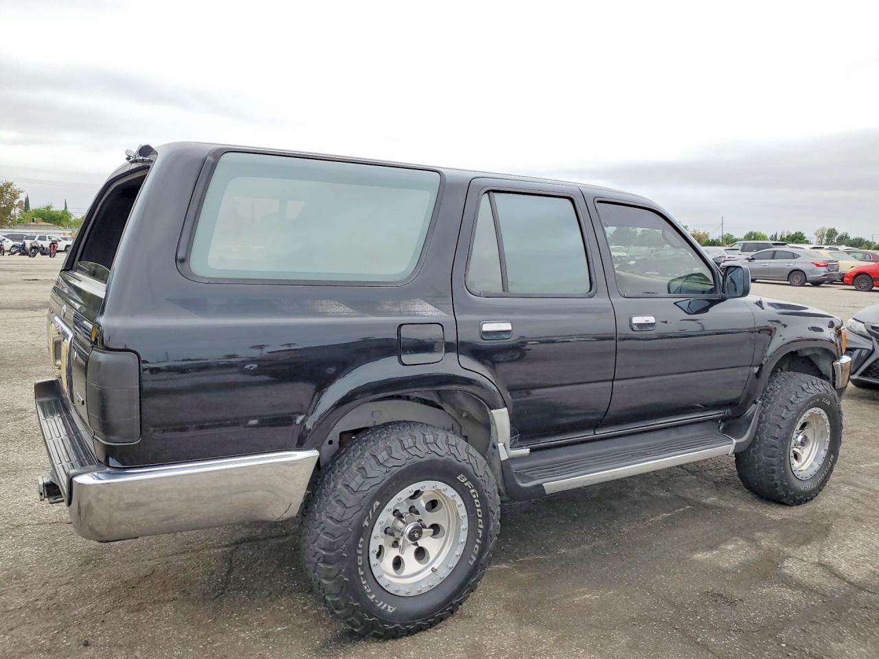 1993 Toyota 4runner Sr5 V6 Black vin: JT3VN29VXP0013757